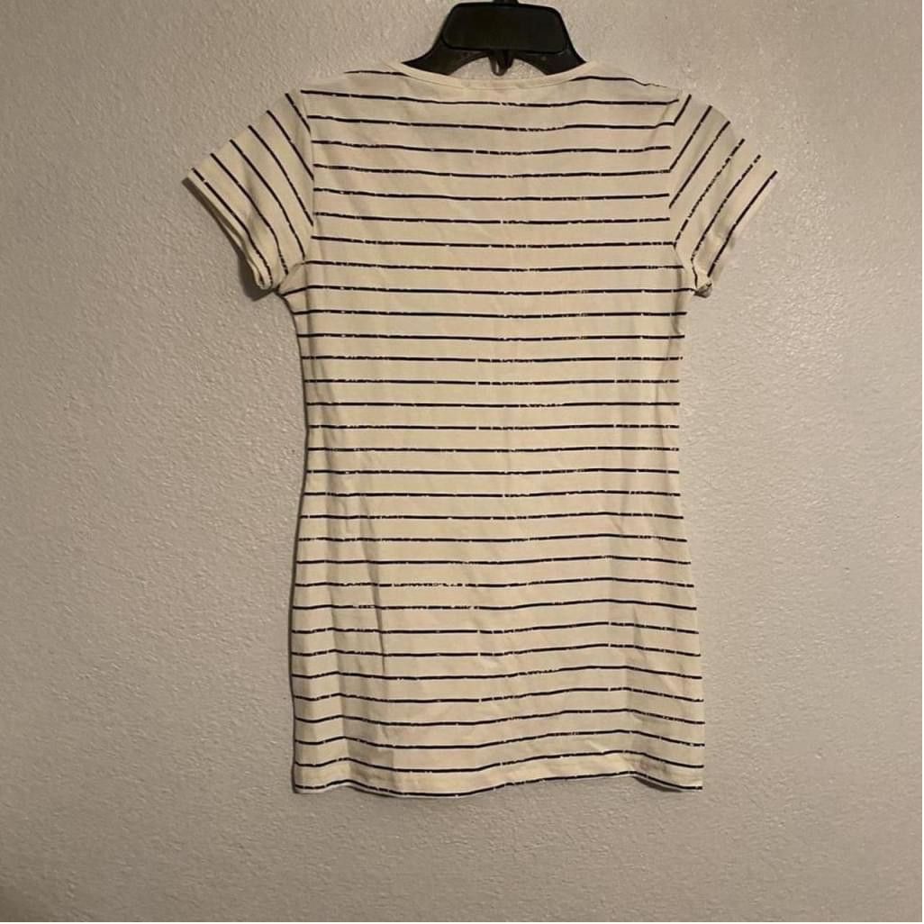 Other Paris Mon Amour Graphic Striped Tee Shirt Size S / US 4 / IT 40 - 2 Thumbnail