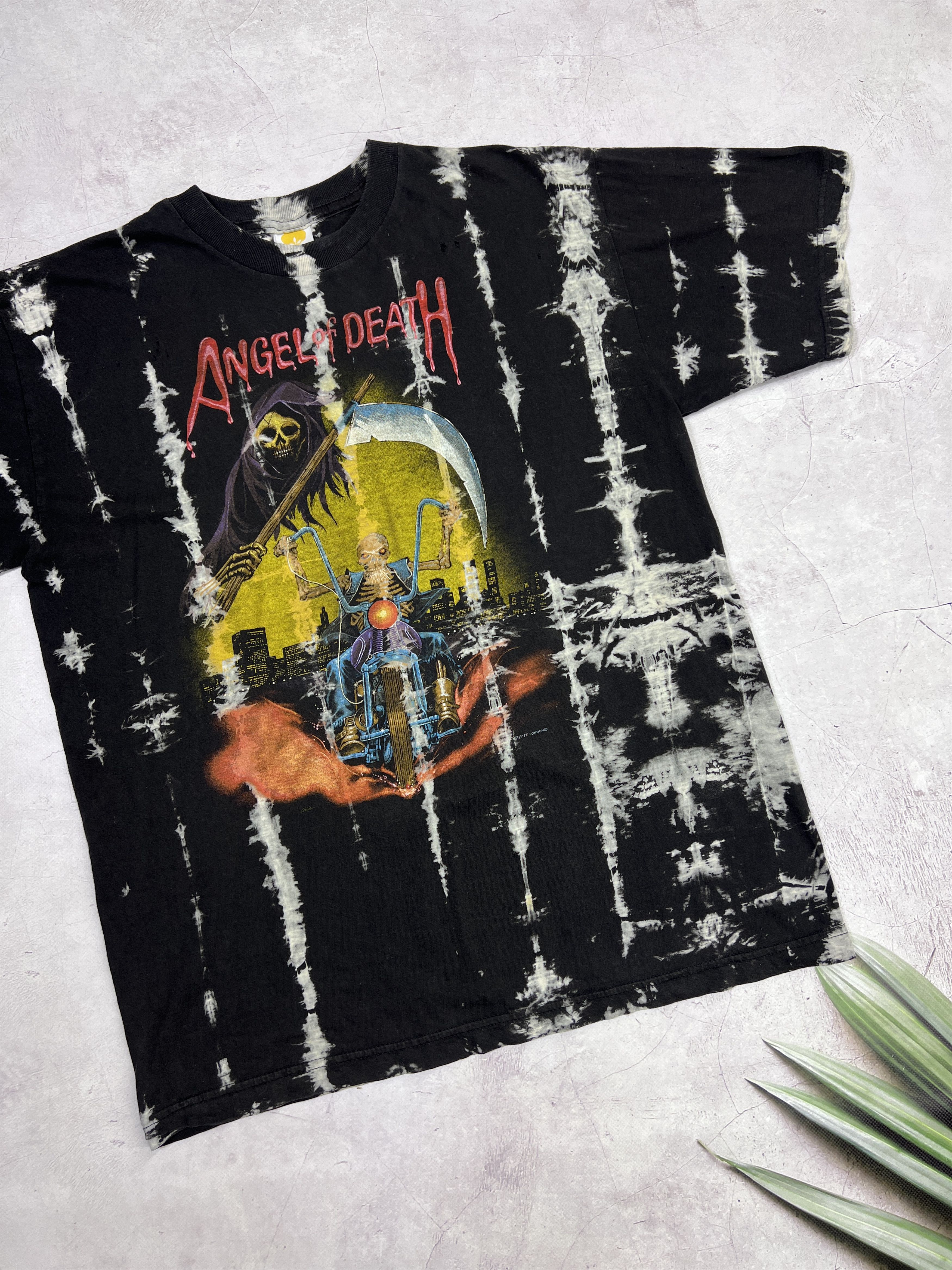 Band Tees × Vintage Vintage 90s Angel of Death T-Shirts Size US M / EU 48-50 / 2 - 4 Thumbnail