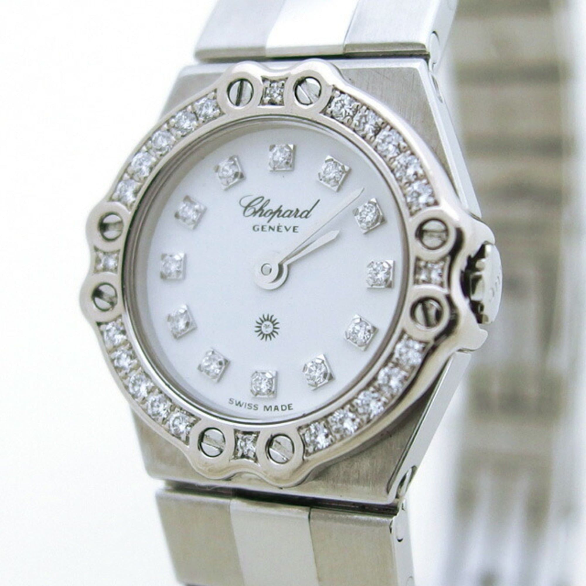 Chopard Chopard St. Moritz Diamond Bezel 12-Diamond Ladies Watch Size ONE SIZE - 1 Thumbnail