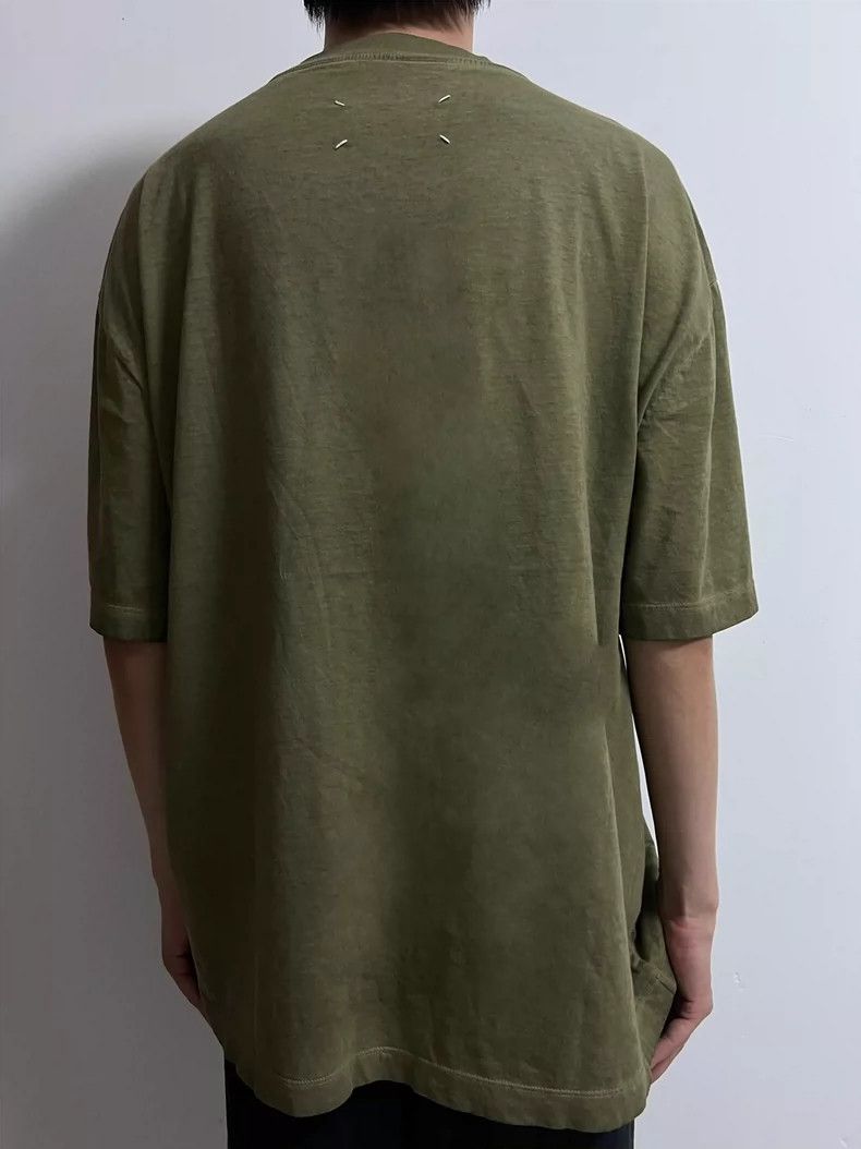 Maison Margiela Maison Margiela Outer stitching four-corner printed T-shir Size US S / EU 44-46 / 1 - 7 Thumbnail
