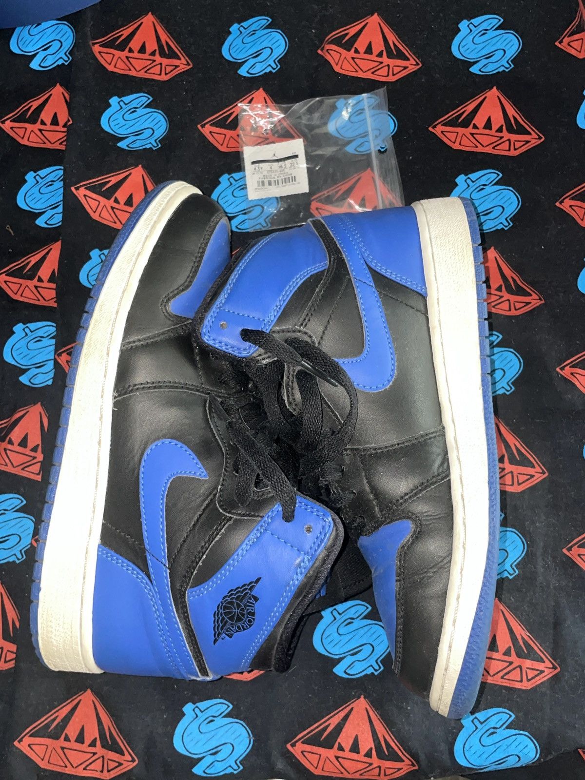 Jordan Brand AIR JORDAN 1 Royal - 4.5Y Size US 4.5 / IT 34.5 - 2 Thumbnail