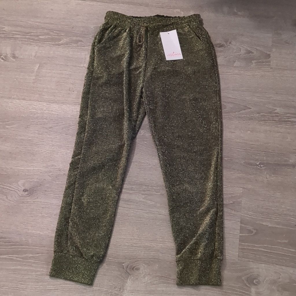Other Leggings park gold joggers size large/XL Size 26" / US 2 / IT 38 - 1 Thumbnail