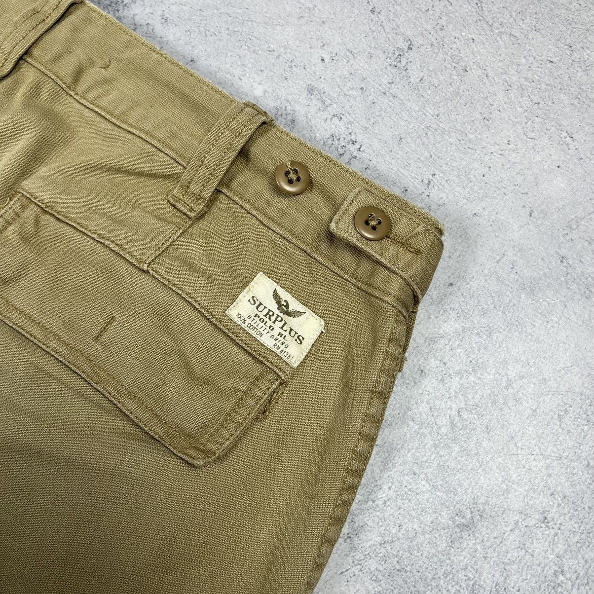 Polo Ralph Lauren Vintage Polo Ralph Lauren y2k cargo military pants 90’s Size US 31 - 13 Thumbnail