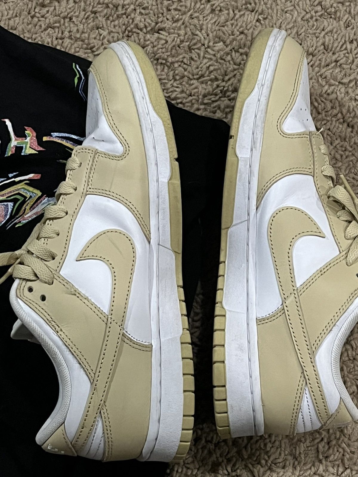 Nike tan nike dunks Size US 9 / EU 42 - 8 Thumbnail