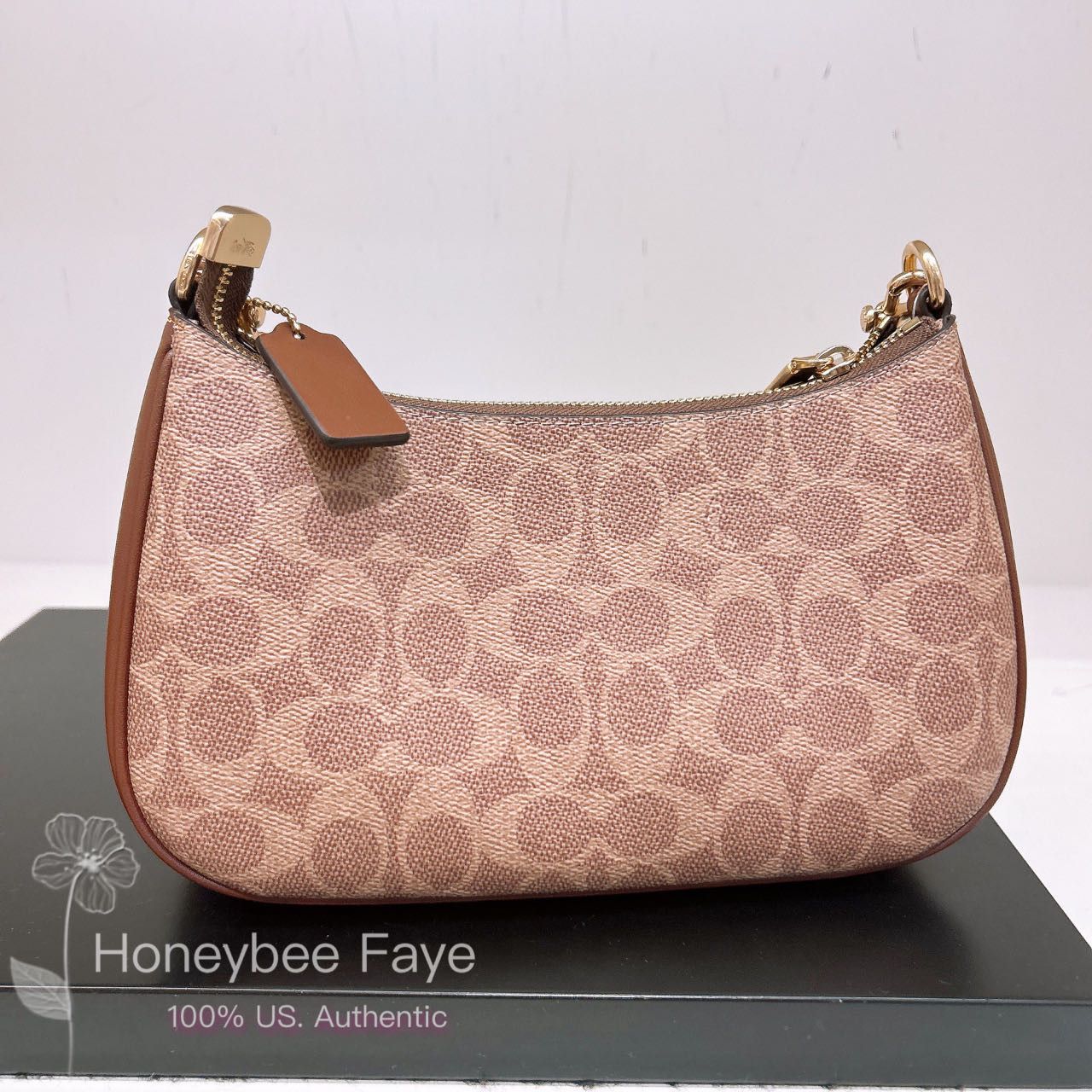Coach Teri Shoulder Bag In Signature Canvas CV933 Size ONE SIZE - 4 Thumbnail