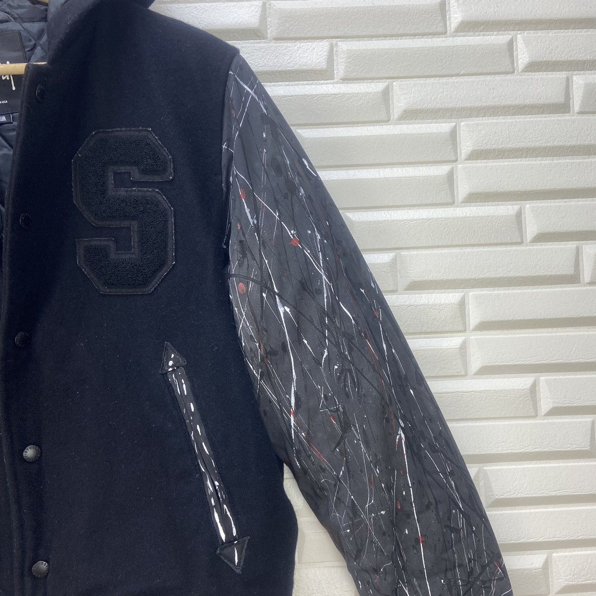 Stussy Custom Made Painting Color Stussy Spell Out Big Logo Varsity Size US S / EU 44-46 / 1 - 24 Thumbnail