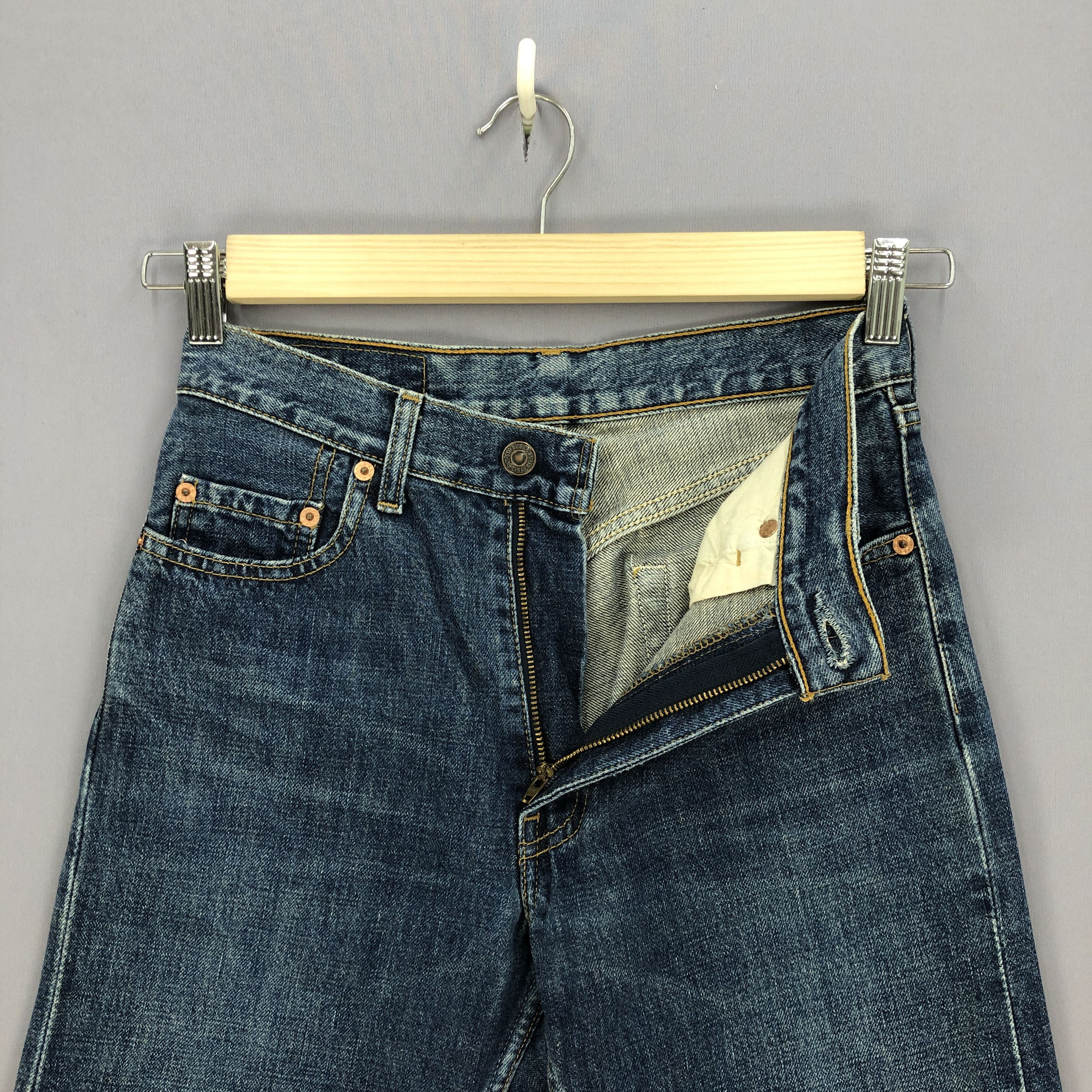 Levi's Vintage 90s Levis 557 Jeans Levi's Stone Wash Faded Denim Size 28" / US 6 / IT 42 - 6 Thumbnail