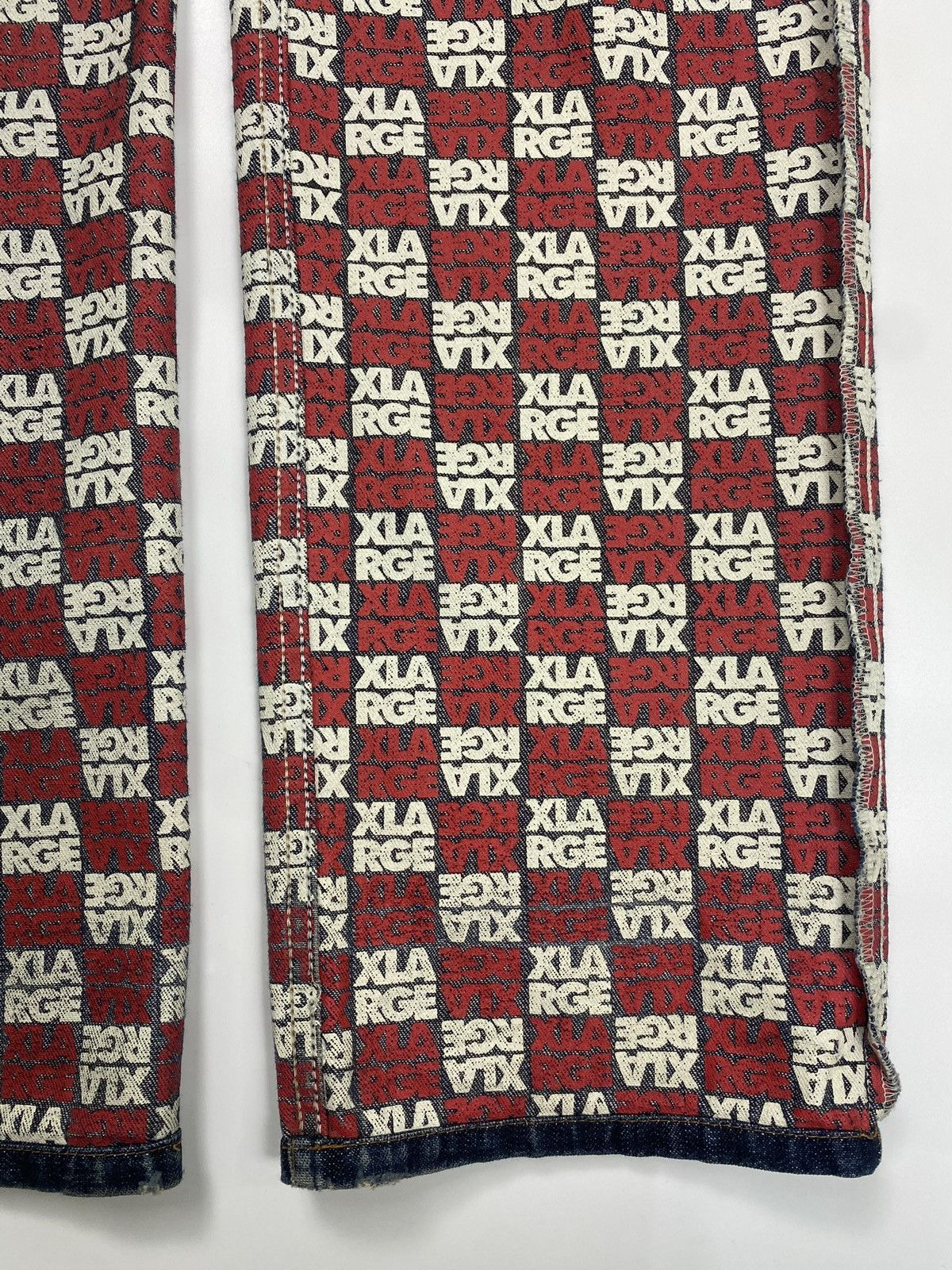 X-LARGE Xlarge Monogram Inside Denim Jeans Size US 32 / EU 48 - 2 Thumbnail