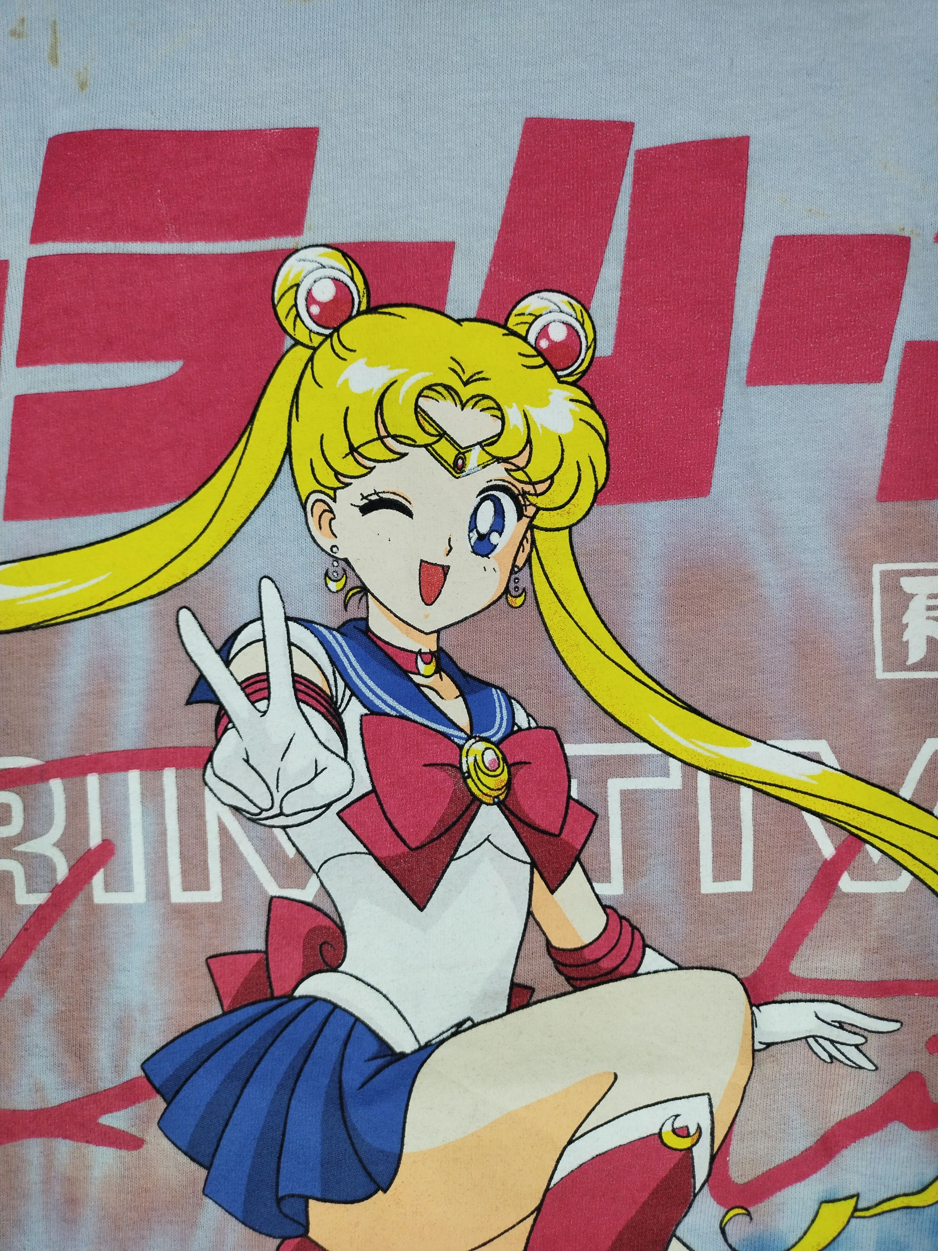 Anime Vintage Sailor Moon x Primitive Graphic Tie Dye Tee Size US L / EU 52-54 / 3 - 3 Thumbnail