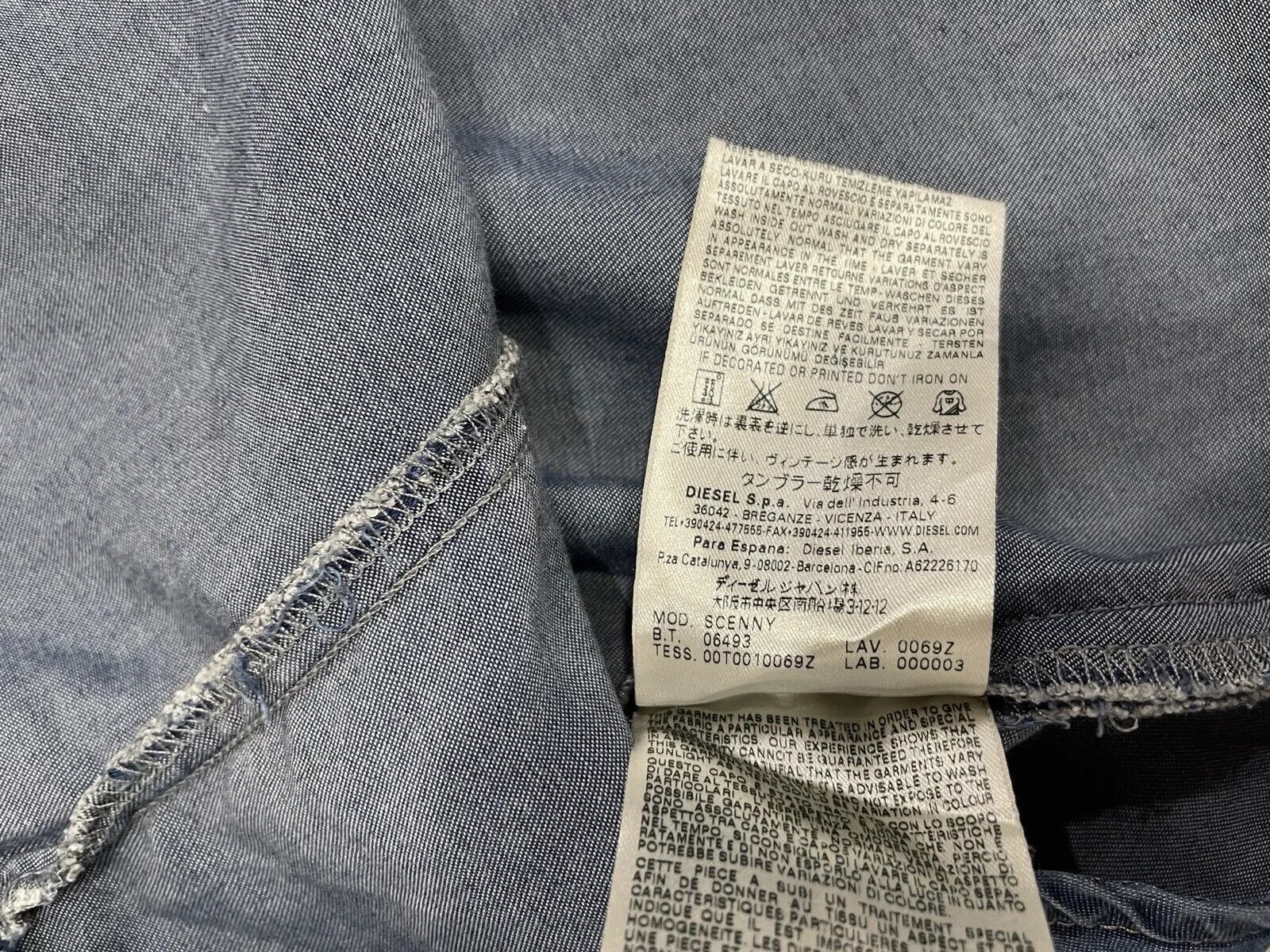 Diesel Diesel lyocell Denim Summer Dress Womens Size XS Size XS / US 0-2 / IT 36-38 - 14 Thumbnail