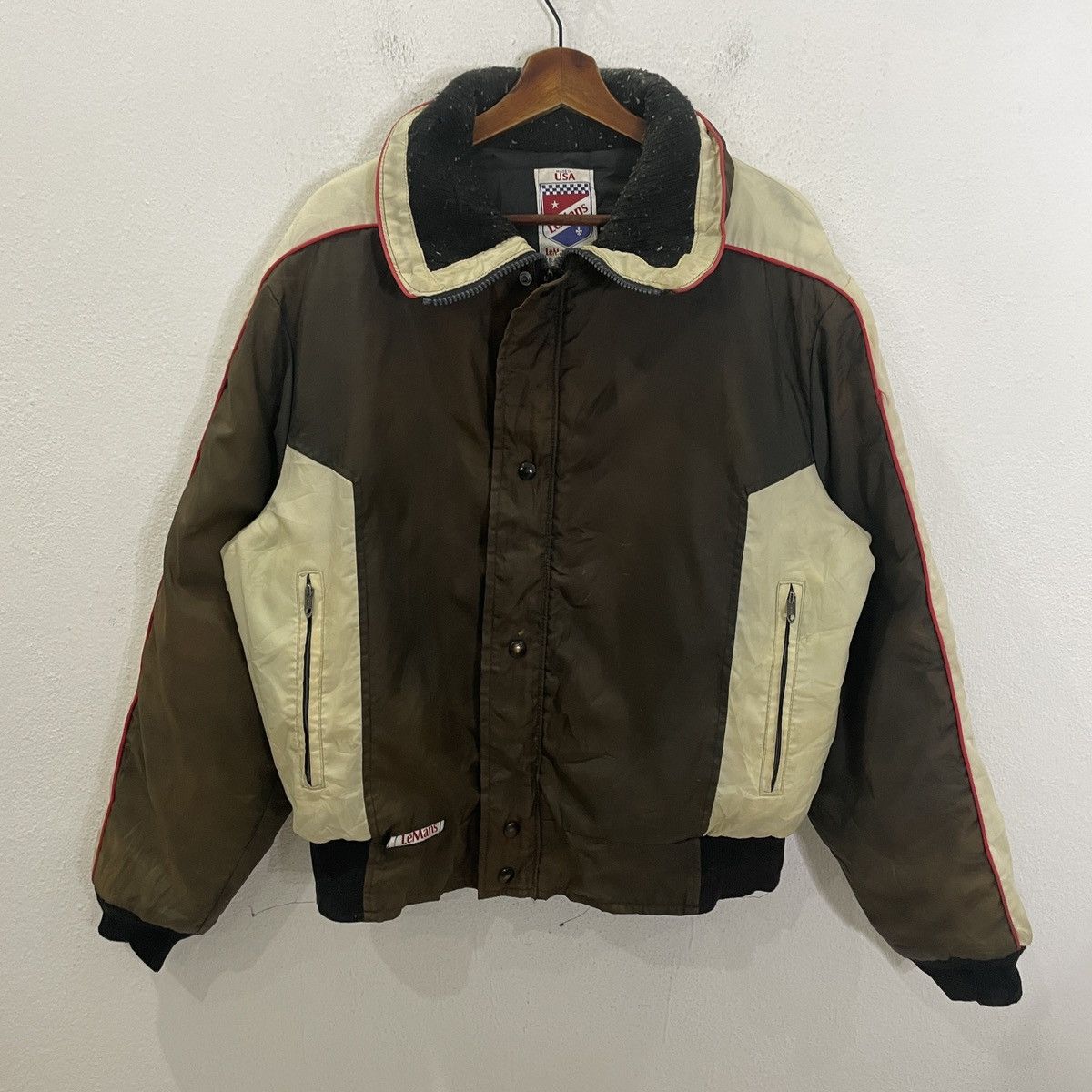 Other Vintage 80s Lemans Corp Jacket Size US XL / EU 56 / 4 - 1 Thumbnail