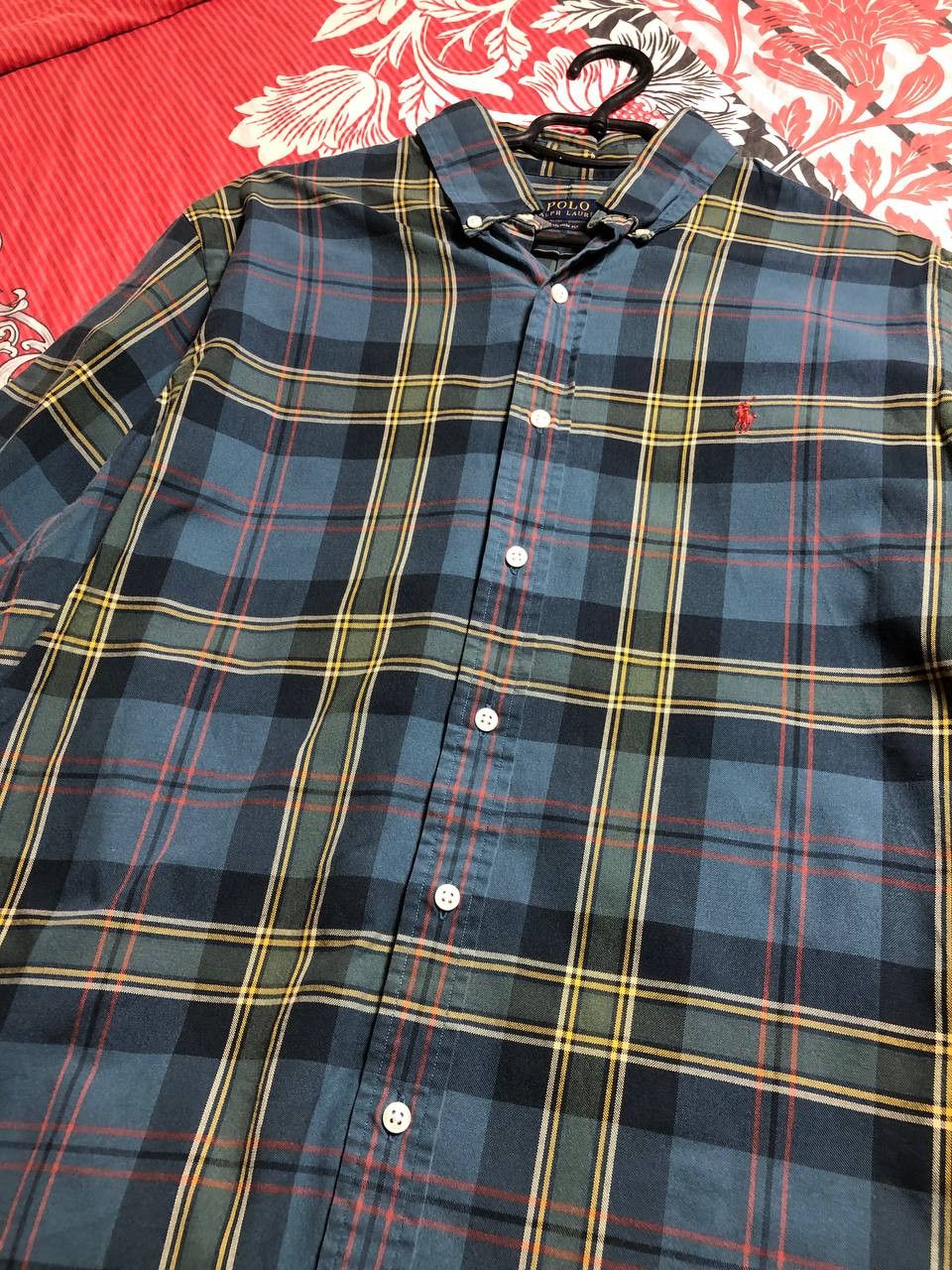 Polo Ralph Lauren × Ralph Lauren × Vintage Polo Ralph Lauren Vintage Mens Long Sleeve Striped Shirt Size US L / EU 52-54 / 3 - 7 Thumbnail