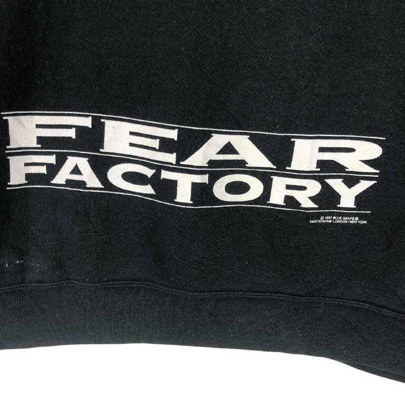 Jerzees Vintage 90s Jerzees Fear Factor Sweatshirt Hoodies Size US XL / EU 56 / 4 - 6 Thumbnail
