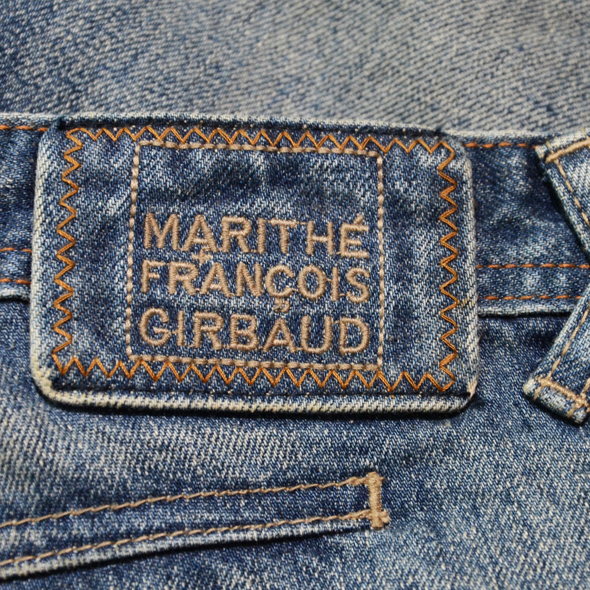 Marithe + Francois Girbaud M+FG Jorts W34 Sample item Rare Design 2006 Carft Size US 34 / EU 50 - 3 Thumbnail