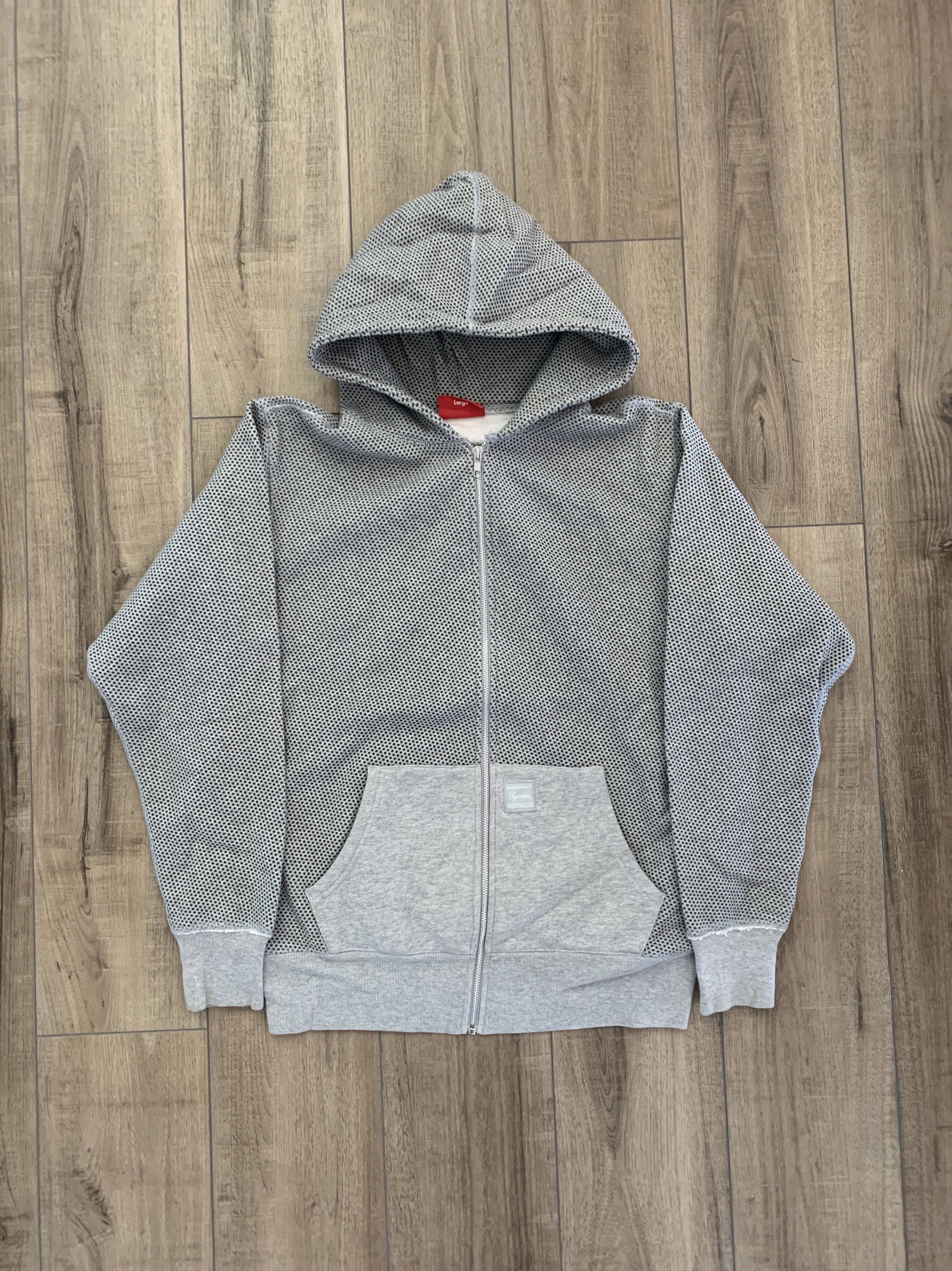 Antihero × Supreme SS14 Supreme x Anti- Hero Zip- Up Hoodie (Grey