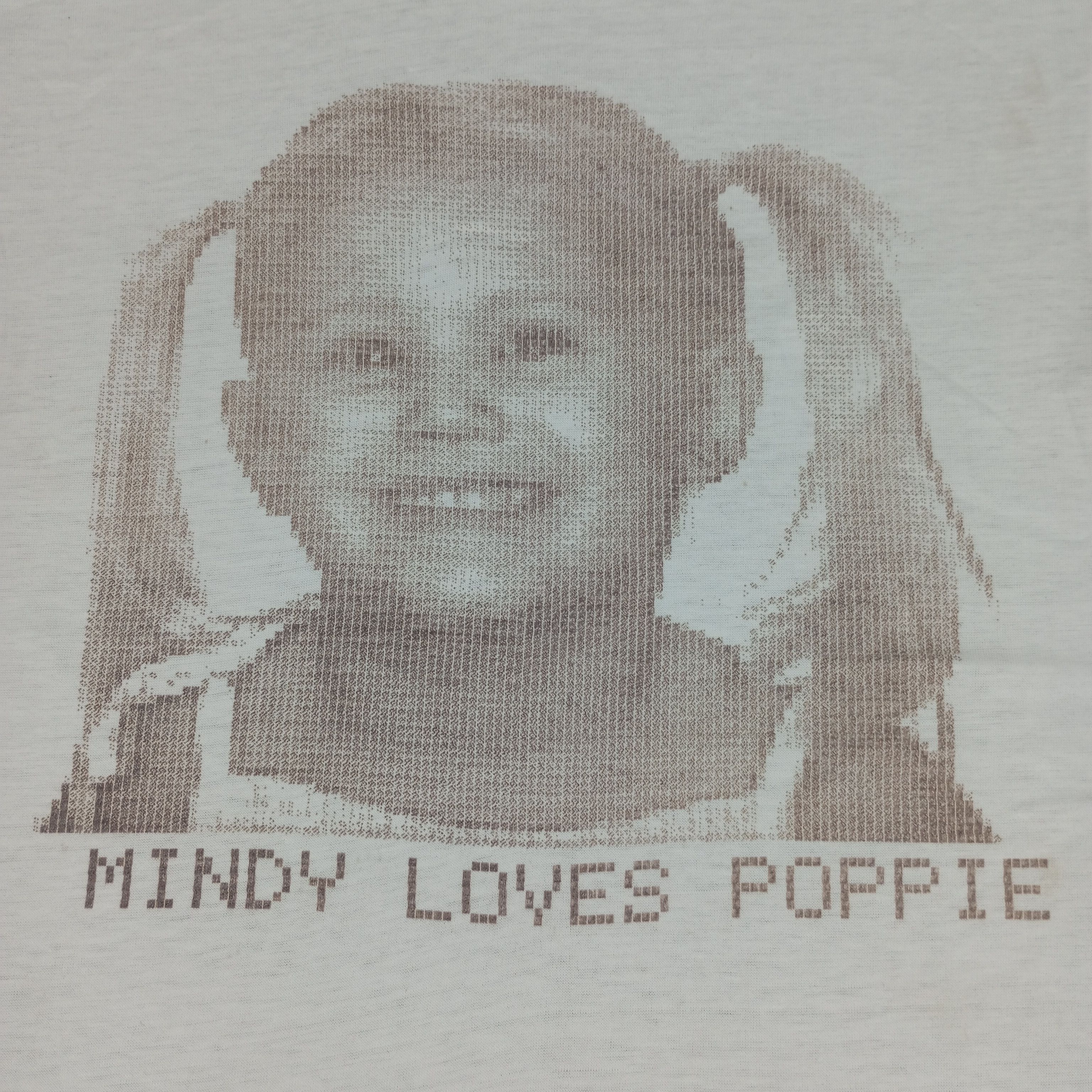 Hanes × Vintage Mindy Loves Poppie Vintage Hanes Tshirt Size US S / EU 44-46 / 1 - 2 Thumbnail