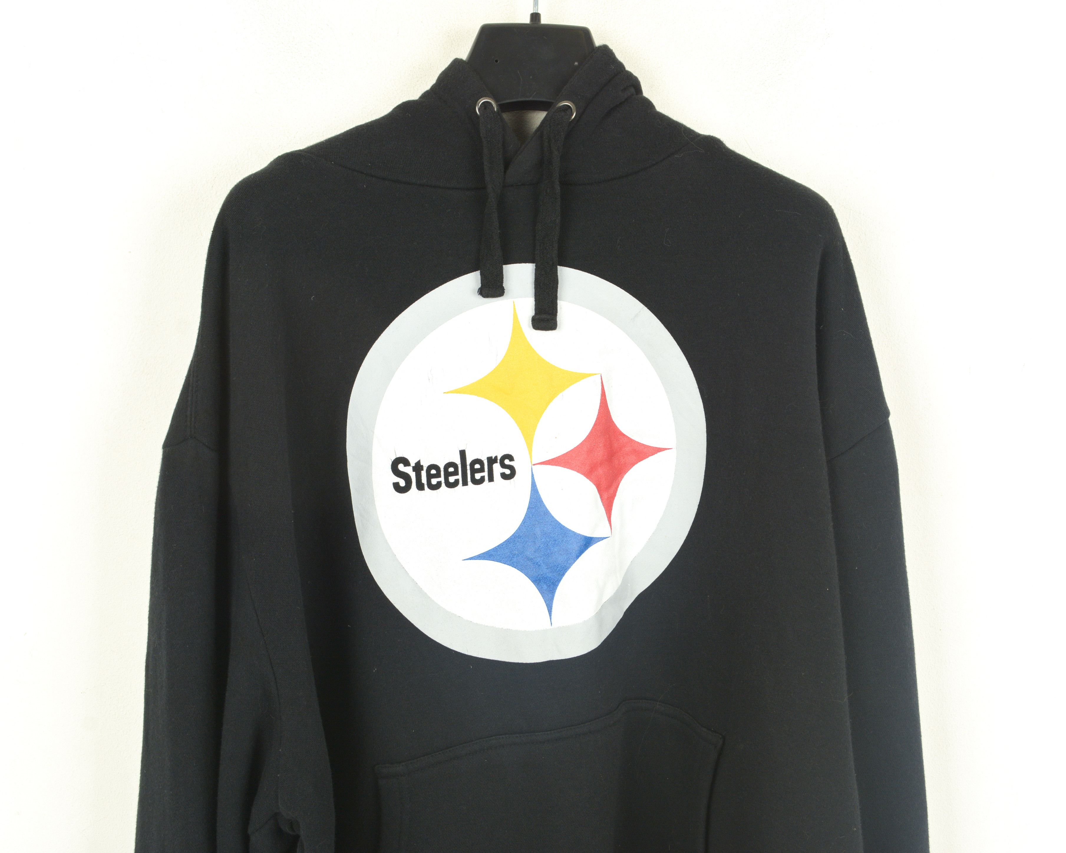 NFL Pittsburgh Steelers Proline Mens 2XL Hoodie Jumper Sweater Size US XXL / EU 58 / 5 - 2 Thumbnail