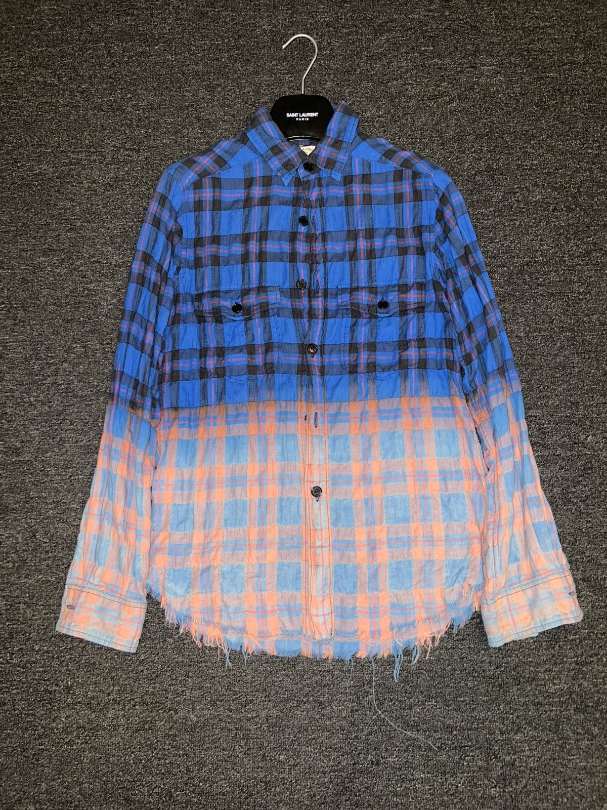 Hedi Slimane Saint Laurent Flannel ss16 by Hedi Slimane Size US M / EU 48-50 / 2 - 3 Thumbnail