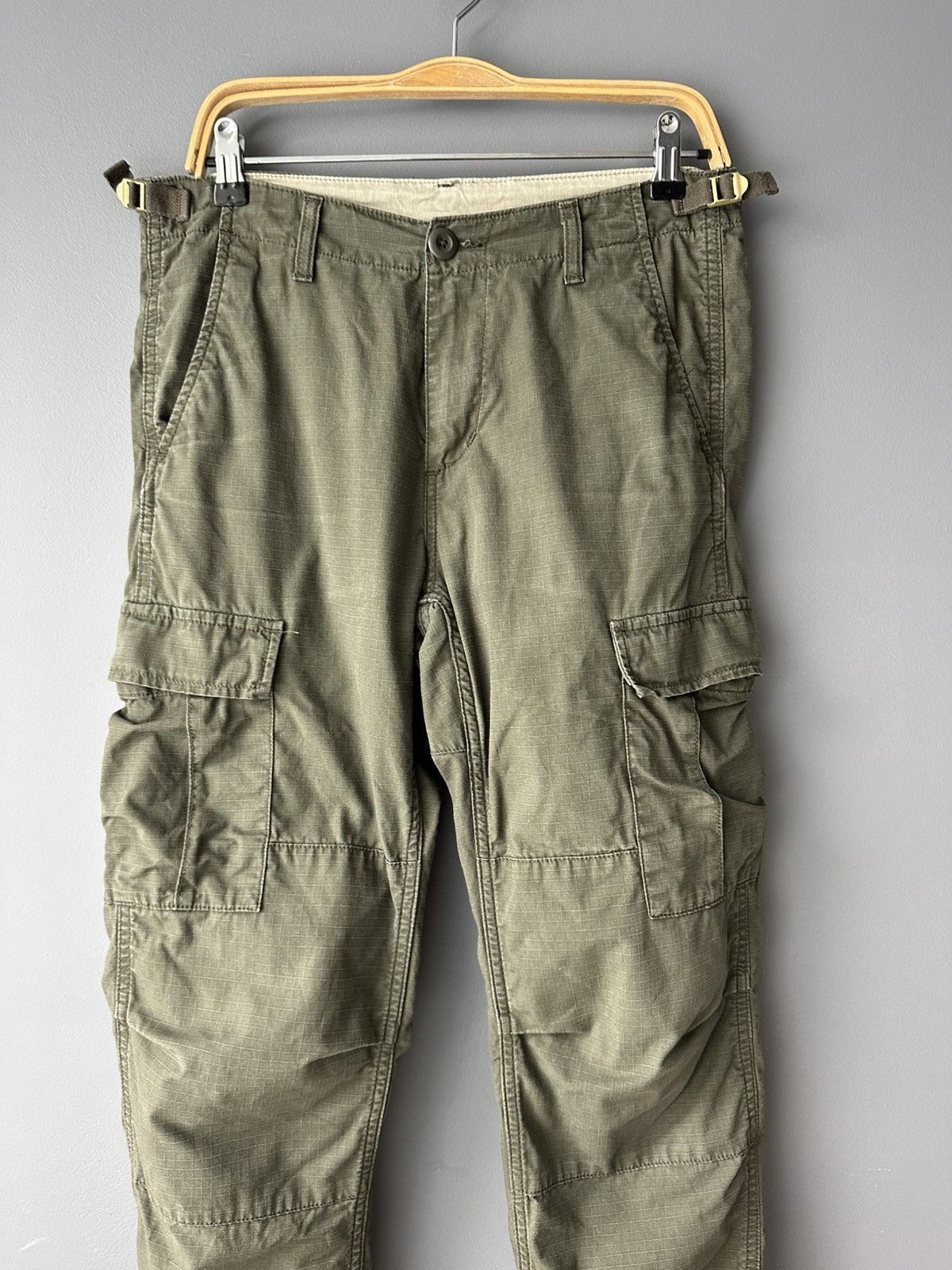 Carhartt Carhartt Aviation Pant Cargo Khaki olive Trousers Pants Size US 29 - 3 Thumbnail
