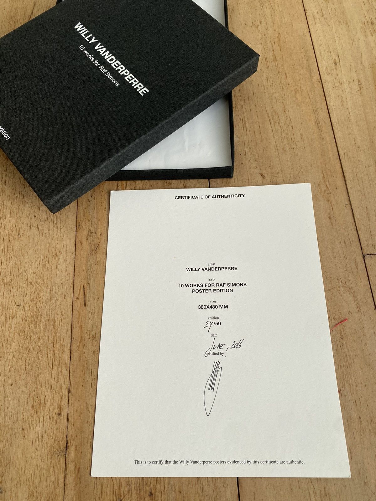Raf Simons Raf Simons x Willy Vanderperre 10 works for Raf Simons Size ONE SIZE - 7 Thumbnail