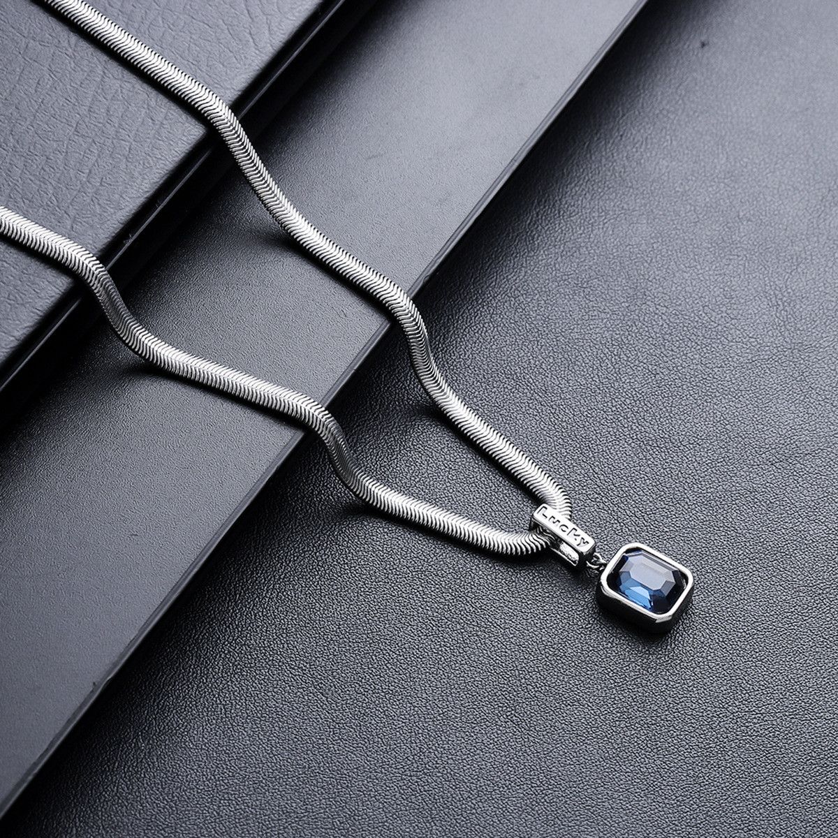 Japanese Brand Gemstone Snake Necklace Size ONE SIZE - 1 Thumbnail