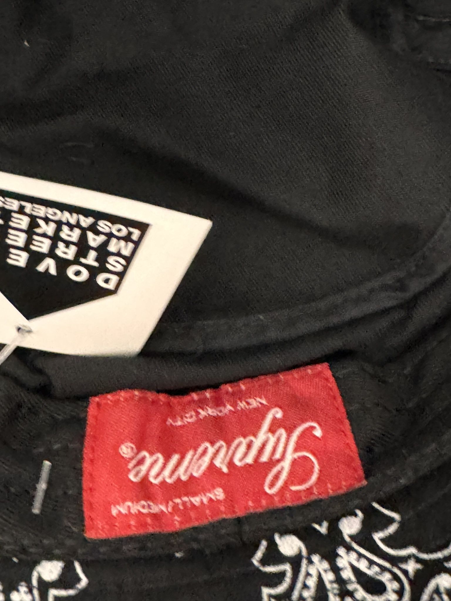 Supreme Bandana Crusher Black small/medium