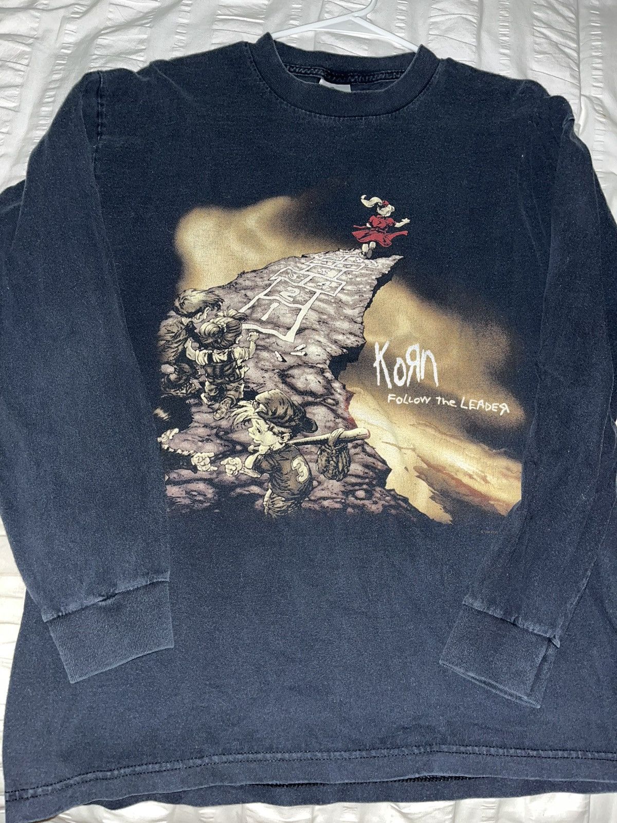 Vintage Vintage 1998 Korn Follow The Leader Long Sleeve Shirt Size US L / EU 52-54 / 3 - 1 Thumbnail