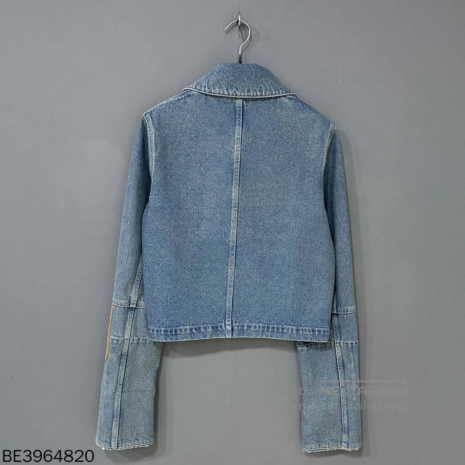Loewe LOEWE Washed Denim Jacket. Size XXS / US 00 / IT 34 - 2 Thumbnail