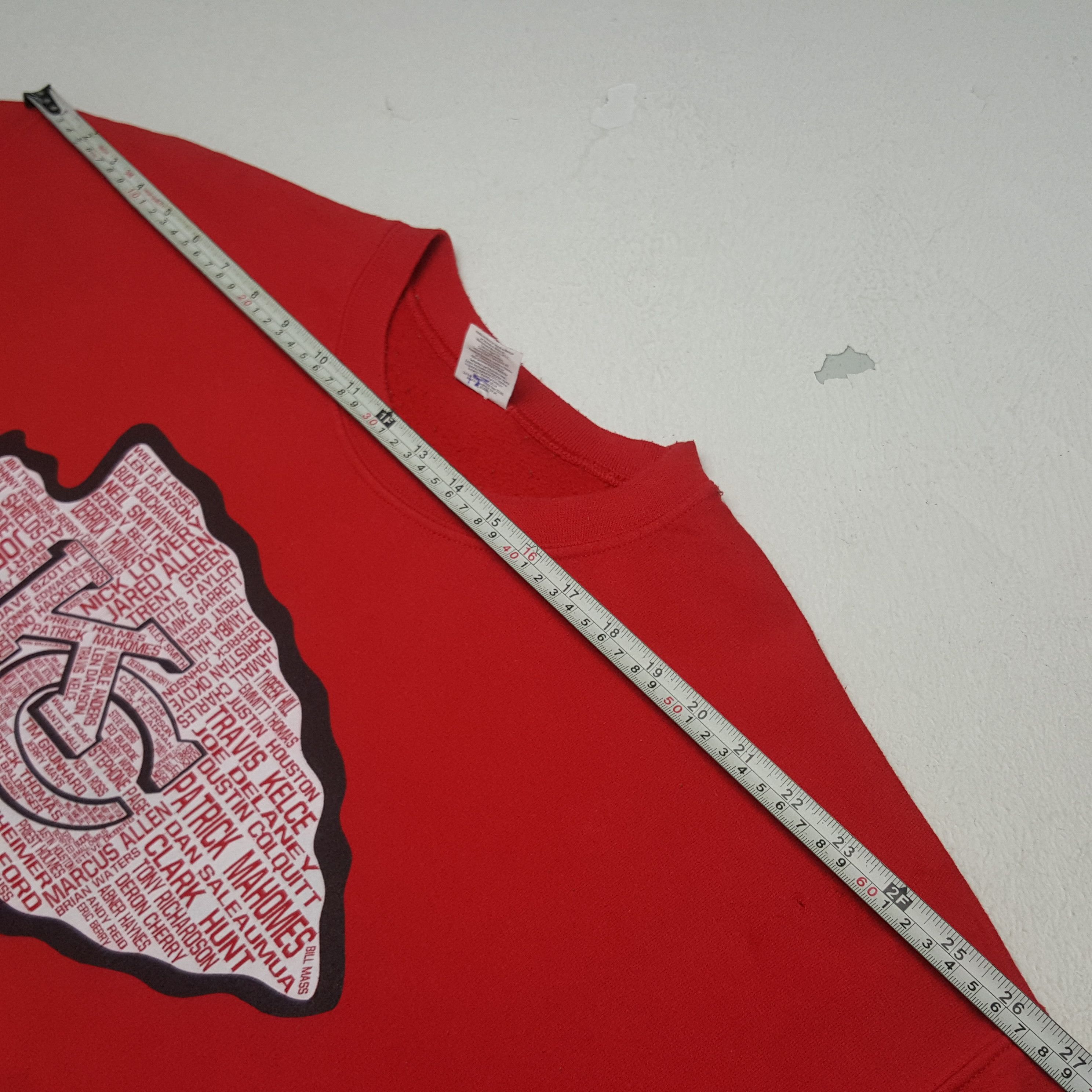 NFL × Vintage Vintage Kansas City Arrowhead Pride Football Team Sweatshirt Size US XL / EU 56 / 4 - 7 Thumbnail