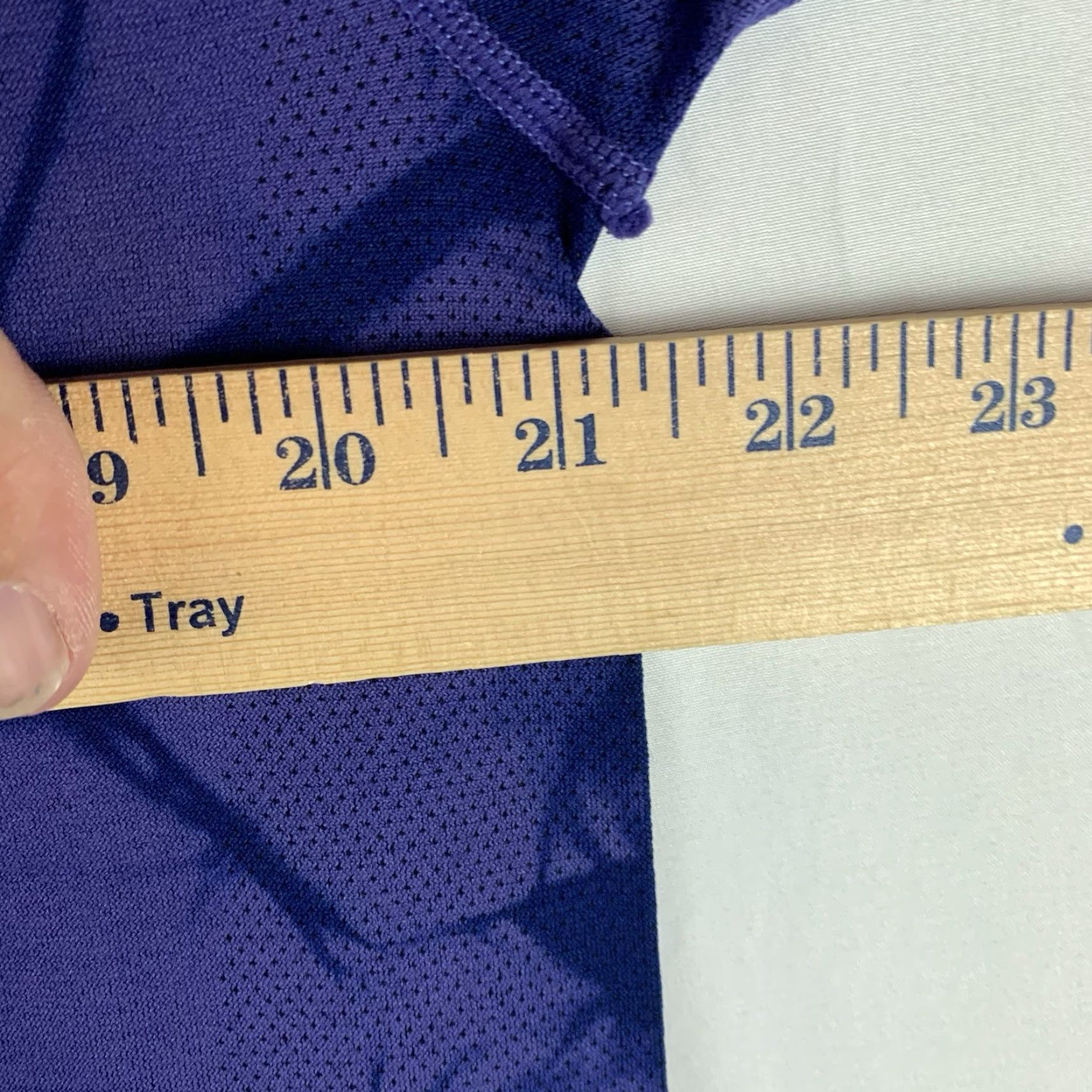 Fabletics VINTAGE Fabletics The Training Day Polo Shirt Purple Tie Dye Stretch Mens XL Nylon Men Shorts Sleeve Short Sleeve Polo Size US XL / EU 56 / 4 - 7 Thumbnail
