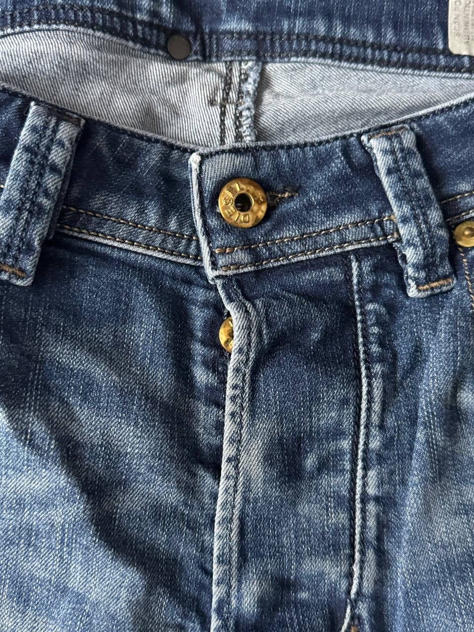 Diesel × Diesel Black Gold × Vintage Vintage Diesel Larkee Denim Pants Y2K Rare Size W 30 L32 Size US 33 - 5 Thumbnail