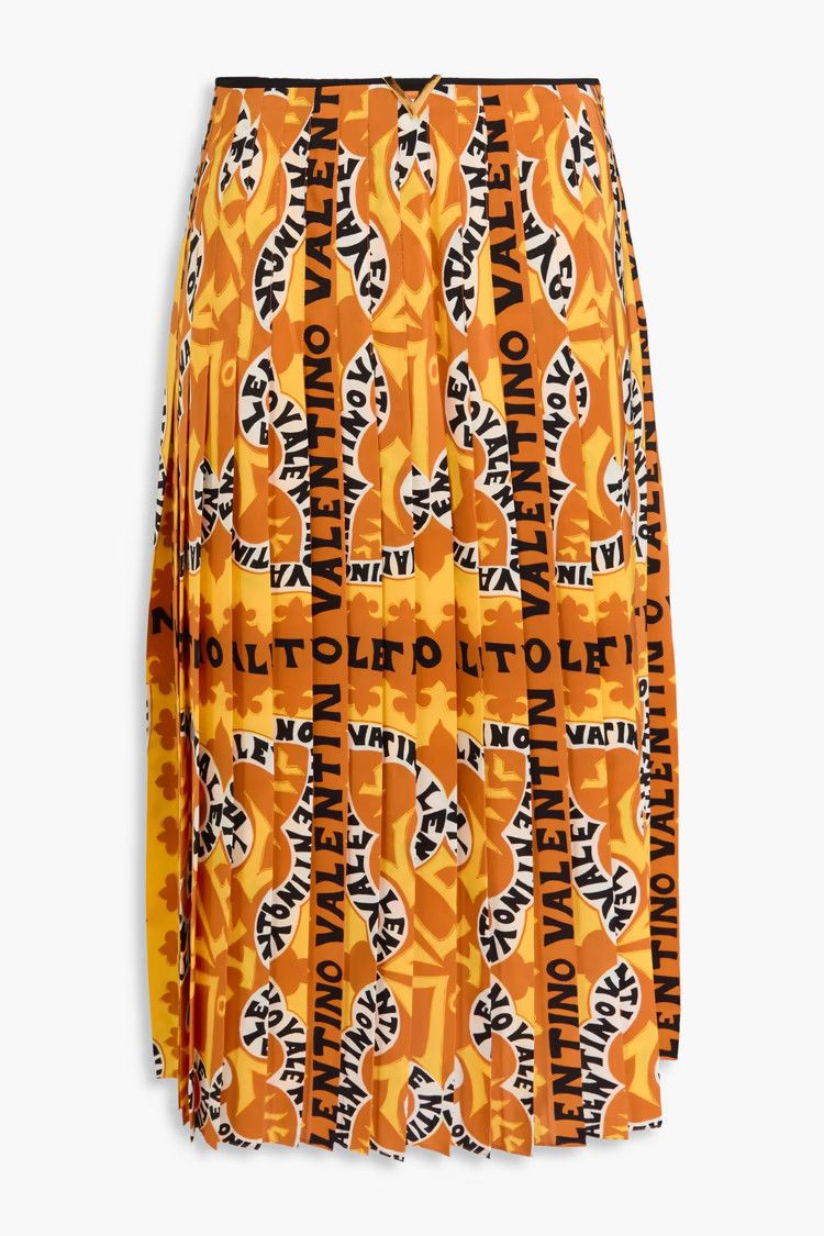 Valentino o1y0326 Midi Skirt in Multicolor Size 28" / US 6 / IT 42 - 1 Thumbnail