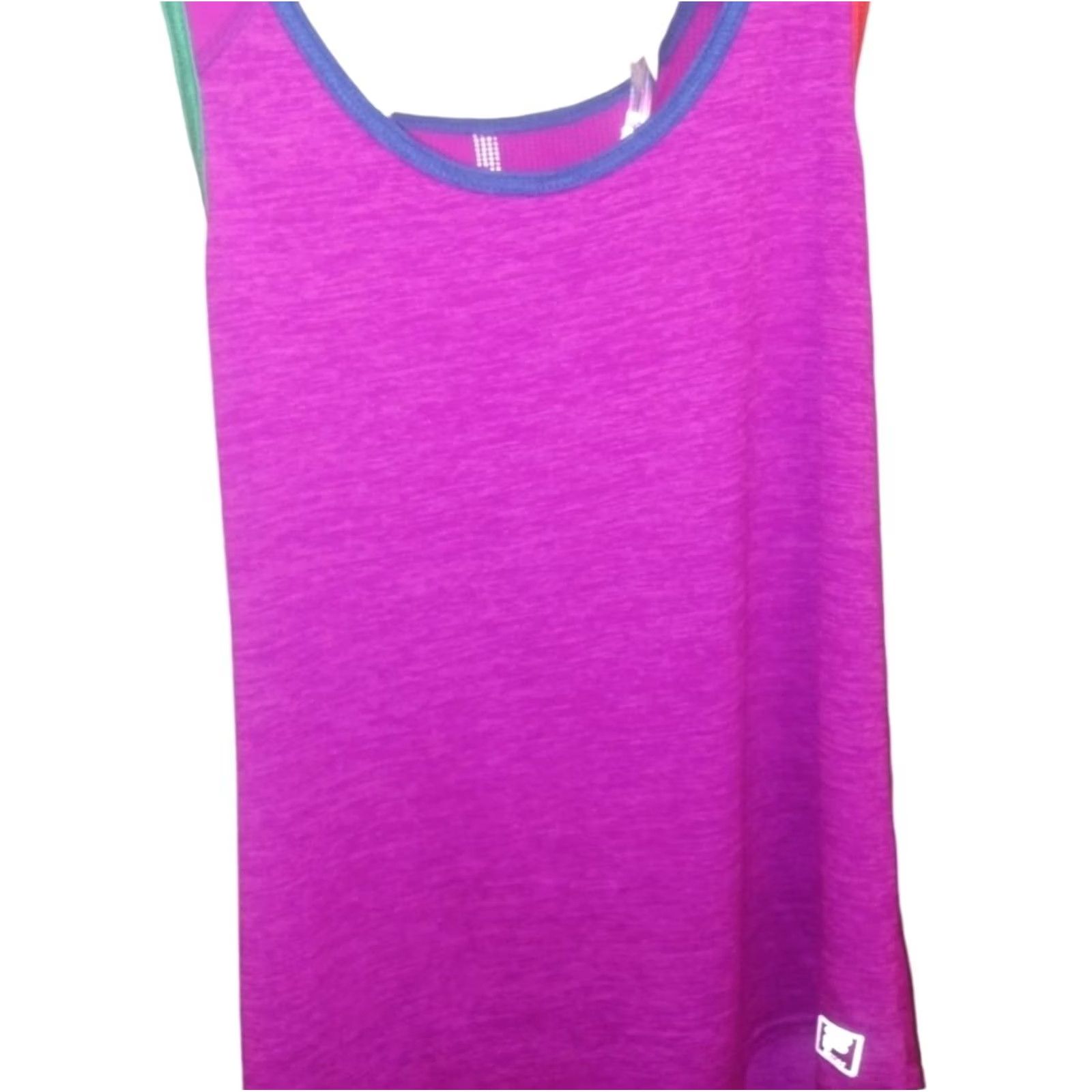 Fila VINTAGE? (No) FILA Tank Women Medium Racerback Purple Pink Sport Activewear Shirt M Women's Tank Top Size M / US 6-8 / IT 42-44 - 4 Thumbnail