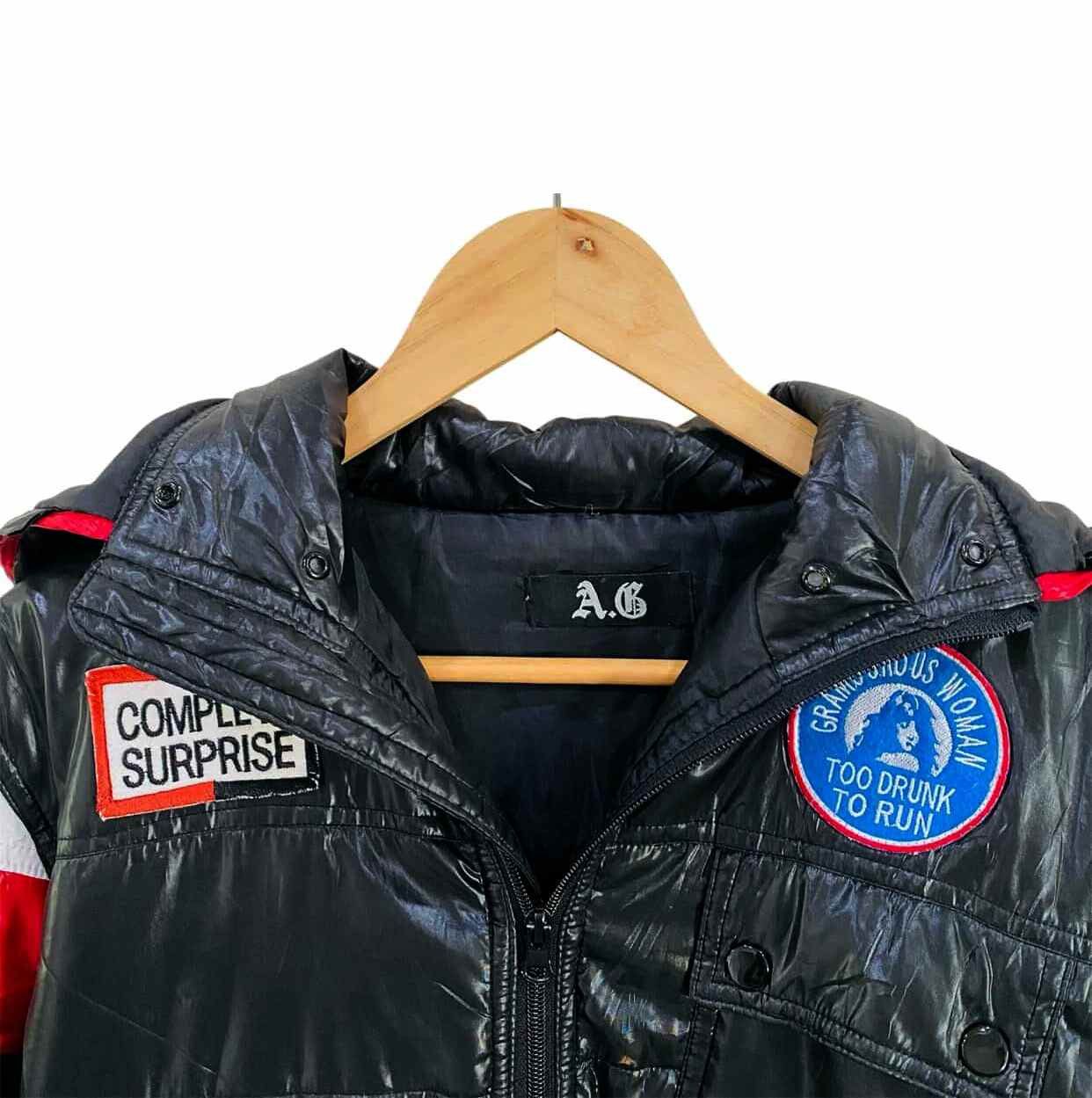 Japanese Brand A.G. Puffy Nylon Jacket Size US L / EU 52-54 / 3 - 5 Thumbnail