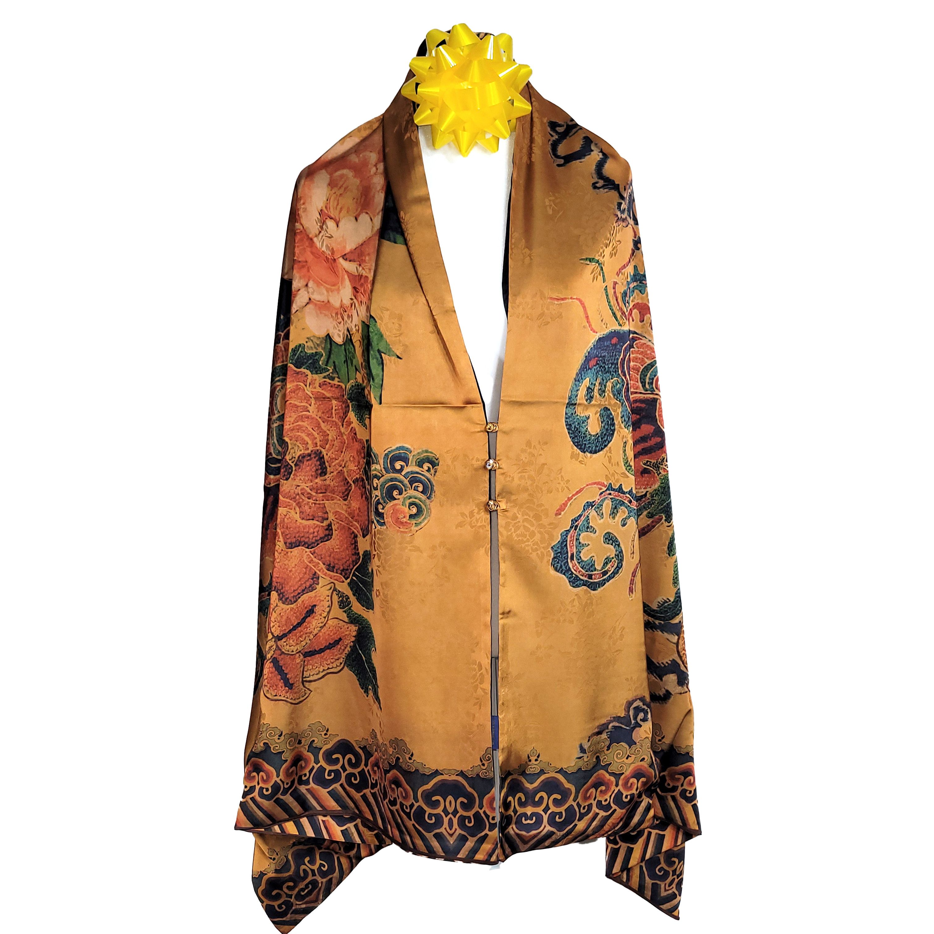 Other NWT Double-Sided Double-Layer Long Silk Scarf 27"x70" PK5991 Size ONE SIZE - 2 Thumbnail