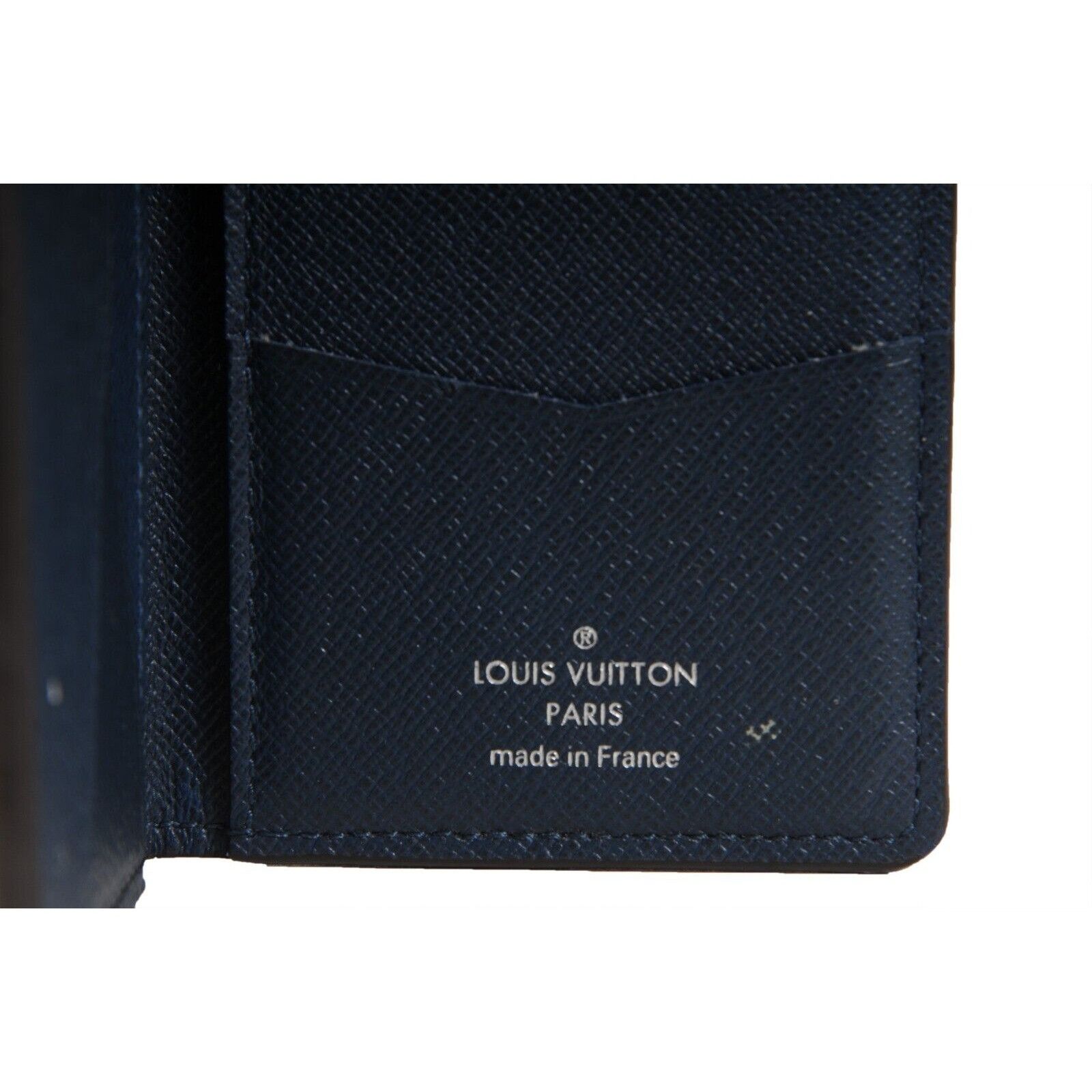 Louis Vuitton Pocket Organizer Epi Leather Midnight Blue Wallet Size ONE SIZE - 5 Thumbnail