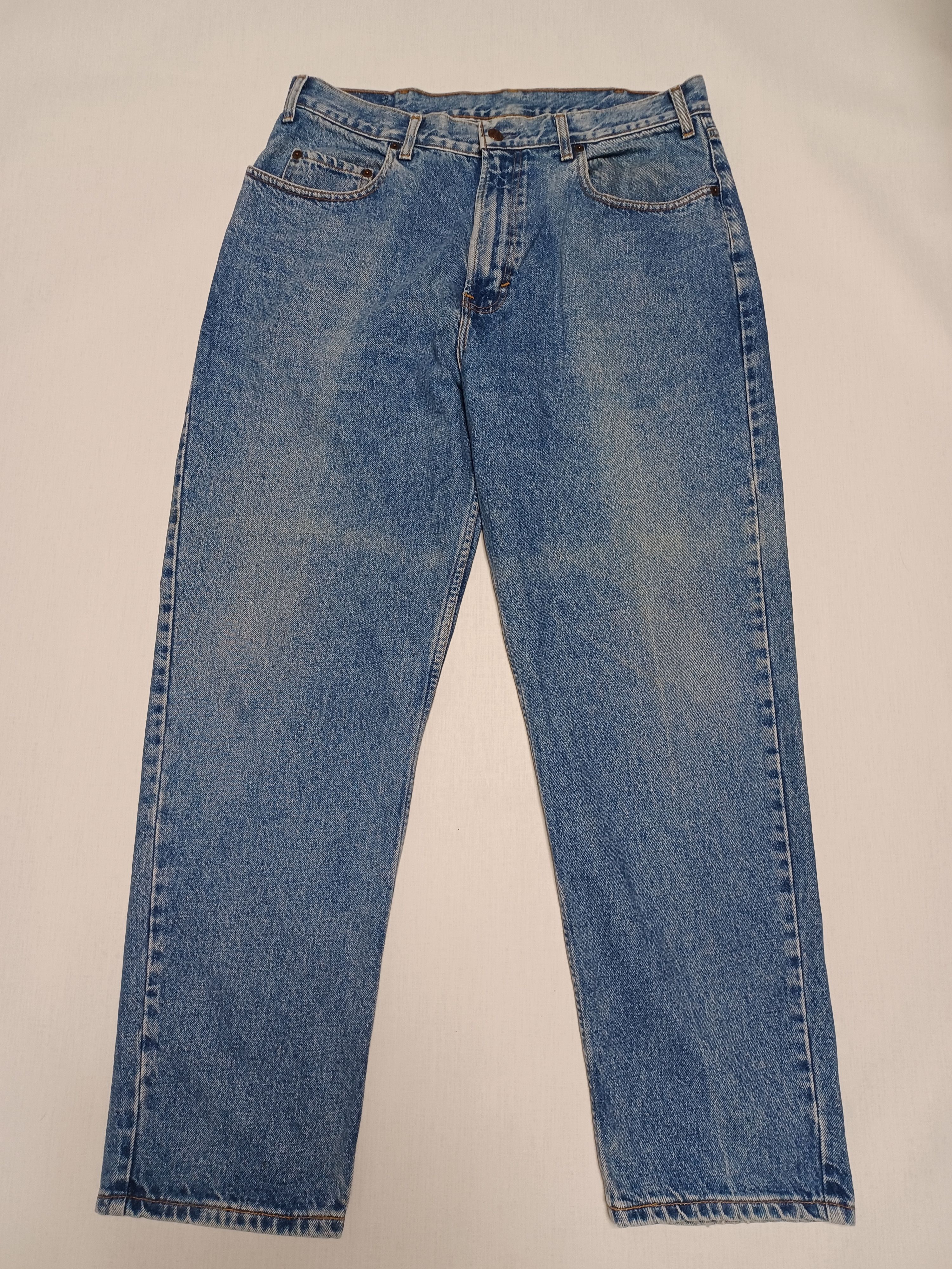 Gap Made in USA 90s vintage GAP loose fit w36 L30 blue jeans Size US 36 / EU 52 - 1 Thumbnail