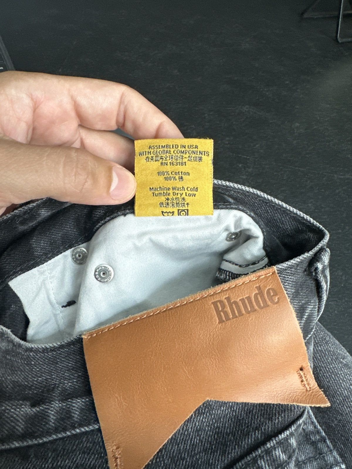 Rhude *Final Price Drop* RHUDE Skinny Jeans Size US 36 / EU 52 - 5 Thumbnail