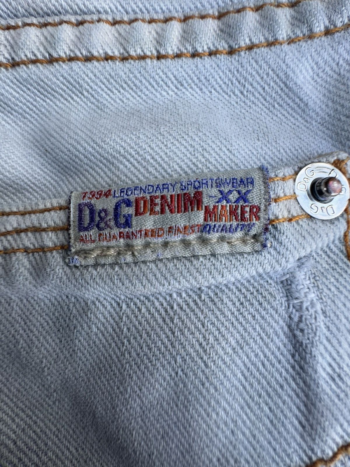 Dolce & Gabbana × Vintage Vintage Dolce & Gabbana Jeans size 35 made in italy Size US 35 - 13 Thumbnail