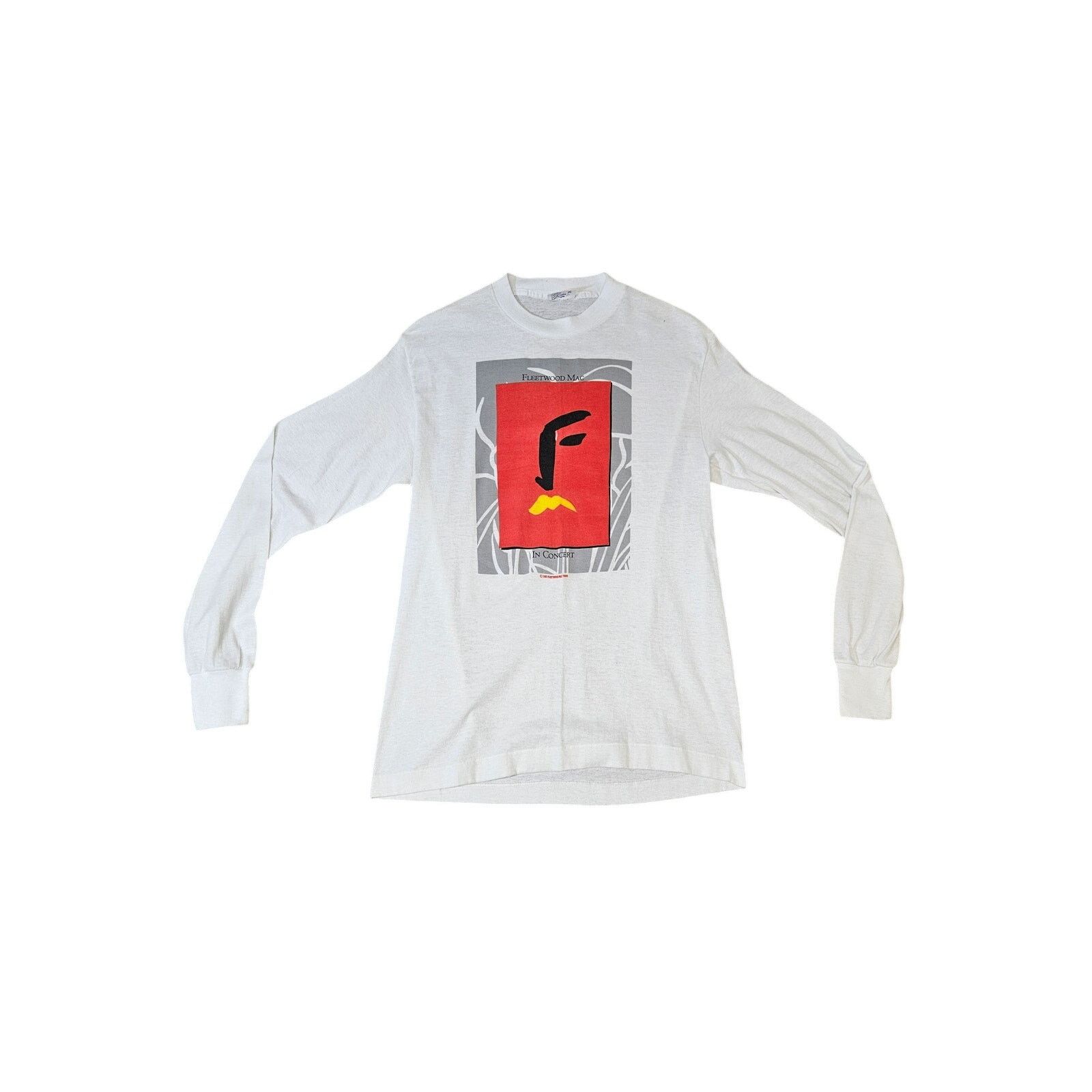 & Other Stories Fleetwood Mac Vintage 1987 Longsleeve Concert Shirt Size US L / EU 52-54 / 3 - 1 Thumbnail