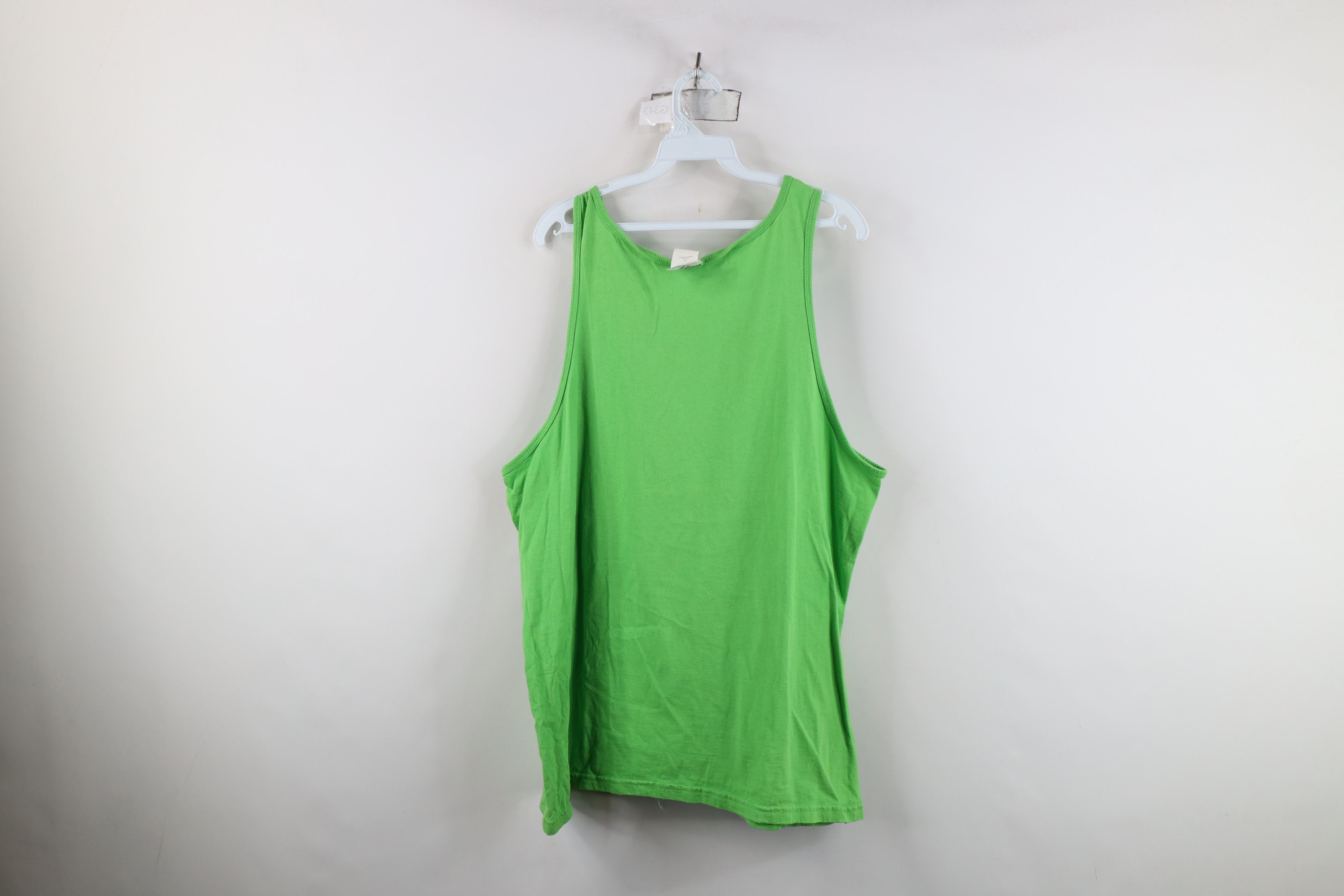 Vintage Vintage 90s Streetwear Heavyweight Cotton Tank Top T-Shirt Size US L / EU 52-54 / 3 - 9 Thumbnail