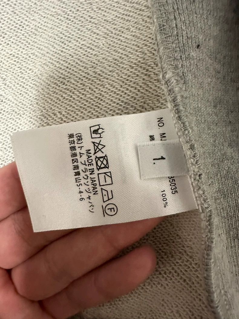 Thom Browne Thom Browne Classic four-striped gray hooded jacket 2503-Ne Size US S / EU 44-46 / 1 - 8 Thumbnail