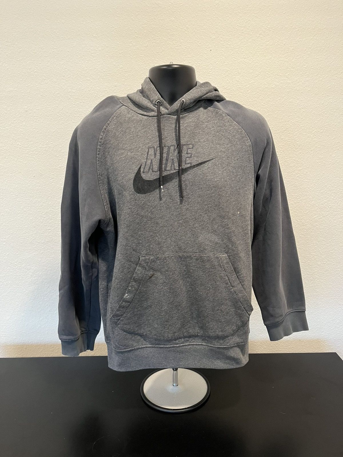 Nike × Vintage Nike hoodie Y2K two tone Size US S / EU 44-46 / 1 - 1 Thumbnail