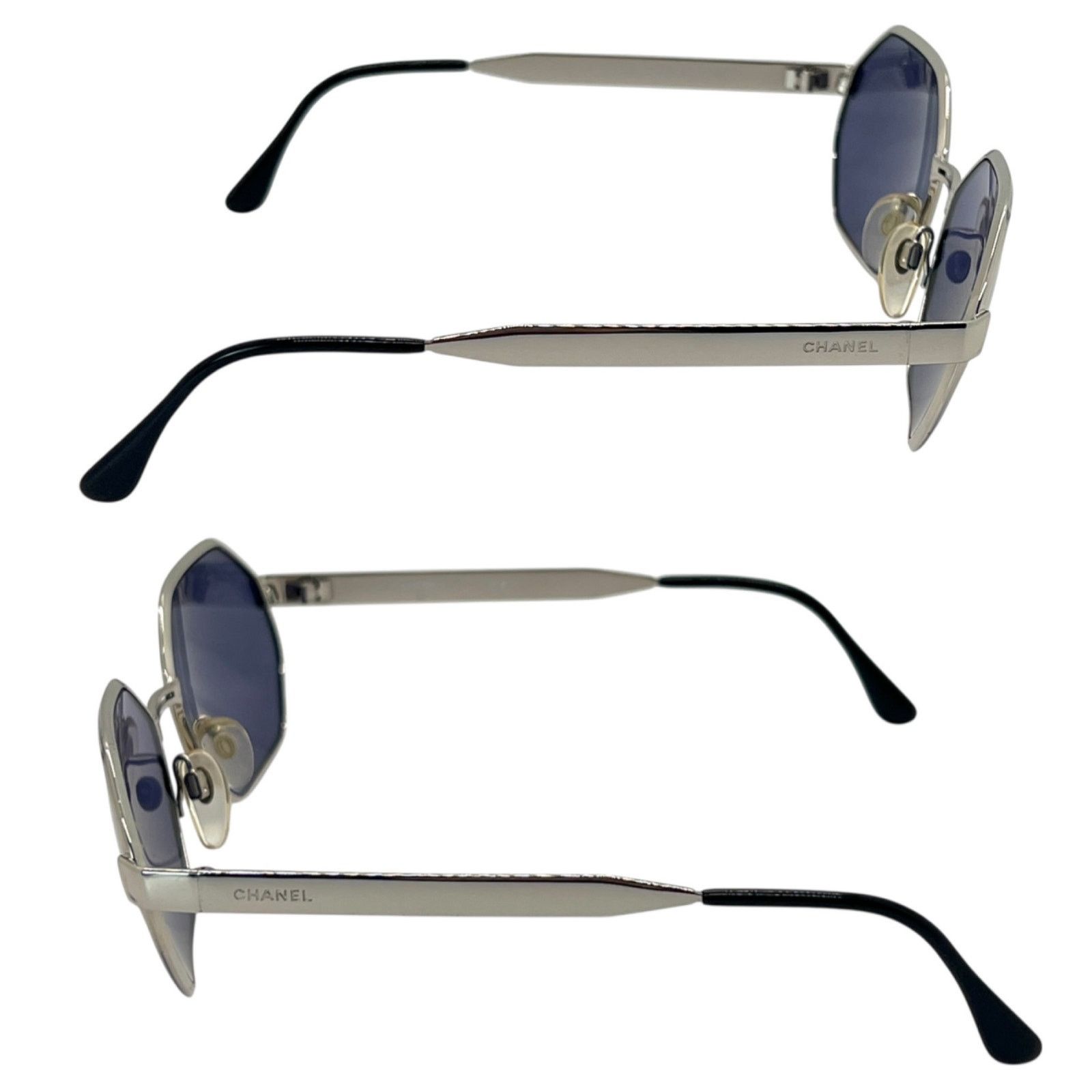 Chanel Chanel Metal Octagonal Sunglasses Size ONE SIZE - 5 Thumbnail