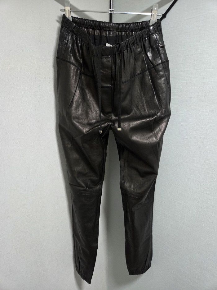3.1 Phillip Lim 3.1 Phillip Lim Leather Sweatpants Size 25" / US 0 / IT 36 - 2 Thumbnail