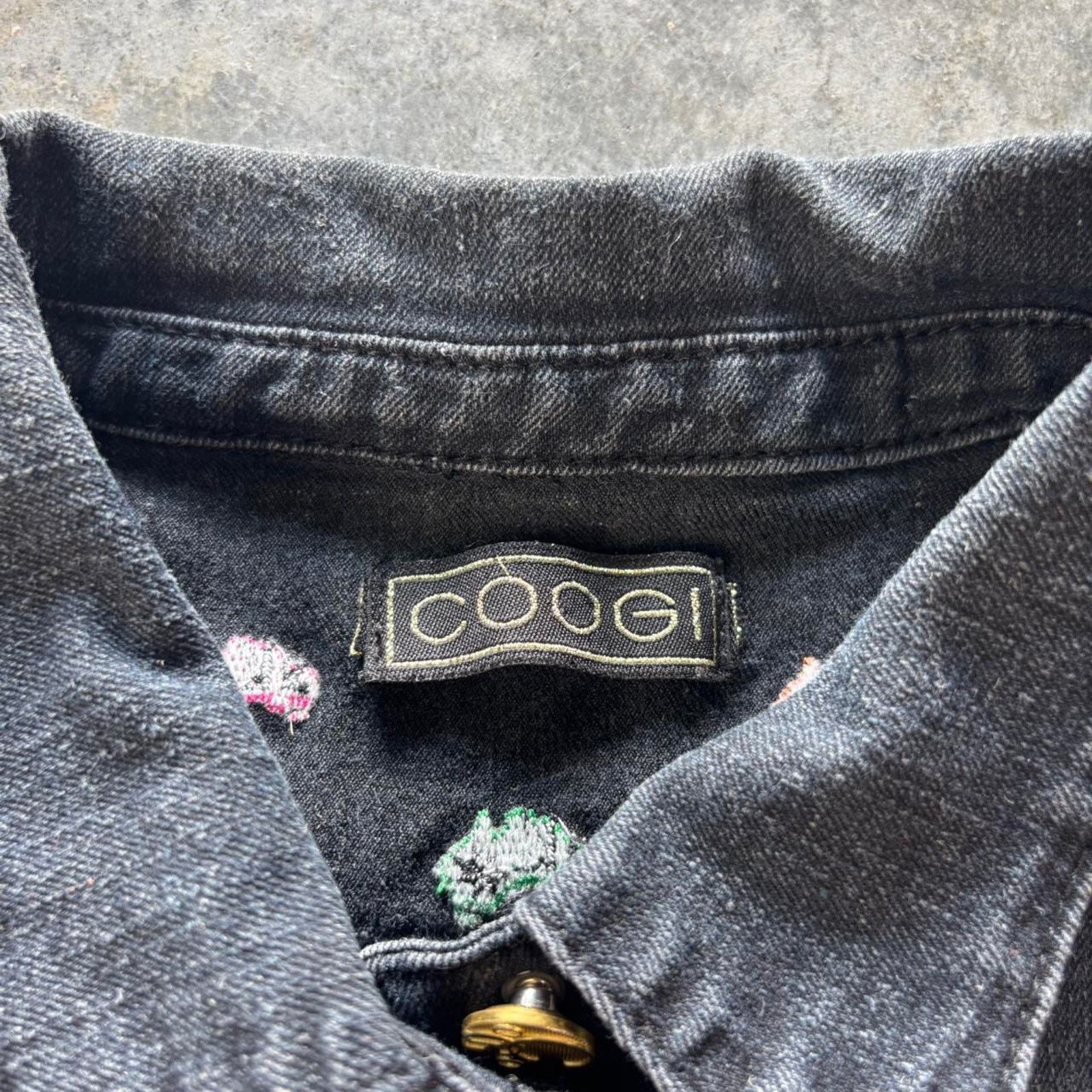 Coogi × Juicy Couture × Vintage Y2K Coogi Embroidered Denim Cropped Vest Size S / US 4 / IT 40 - 5 Thumbnail