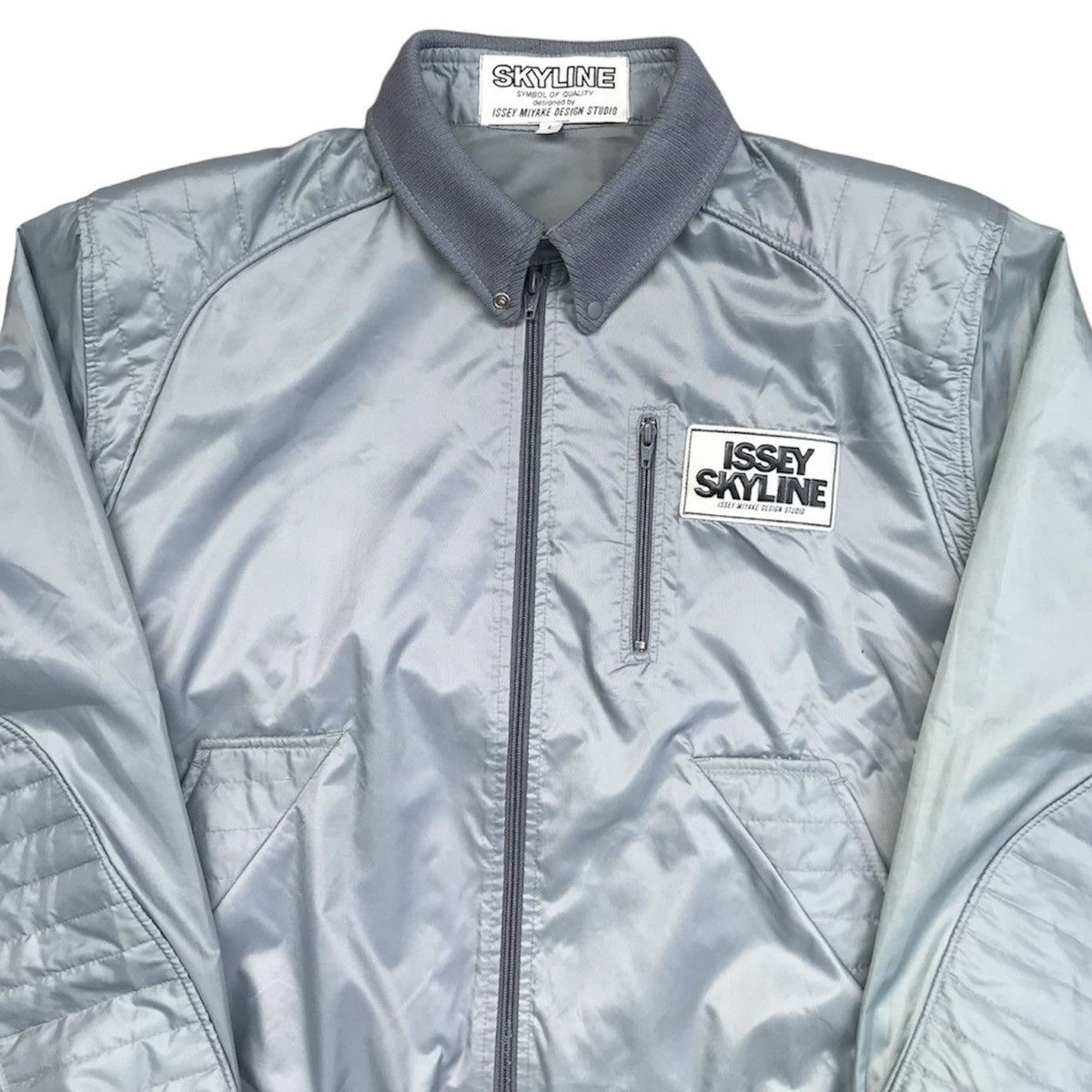 Issey Miyake Vintage 80s Skyline Issey Miyake Bombers Jacket Large Size US L / EU 52-54 / 3 - 9 Thumbnail