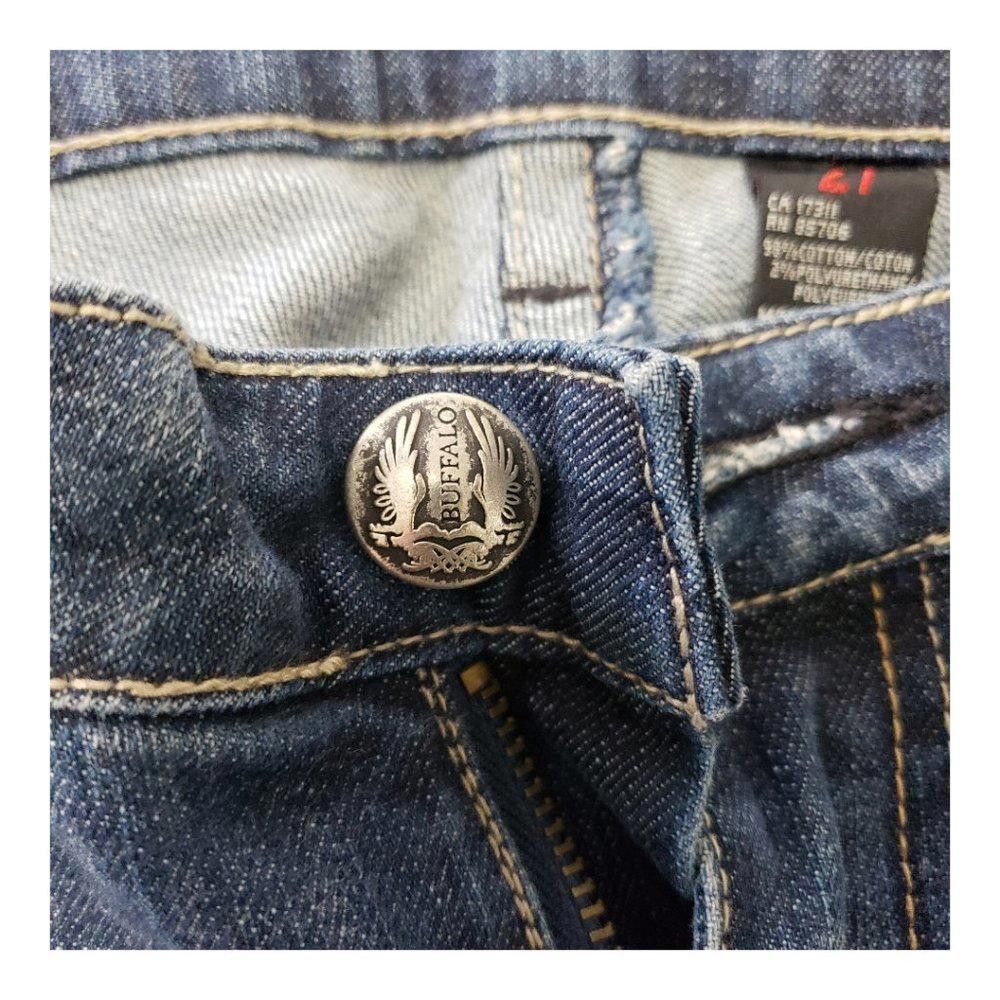 Buffalo David Bitton CT143 Buffalo Blue Skinny Ladies Jeans Size 27 Size 27" / US 4 / IT 40 - 3 Thumbnail