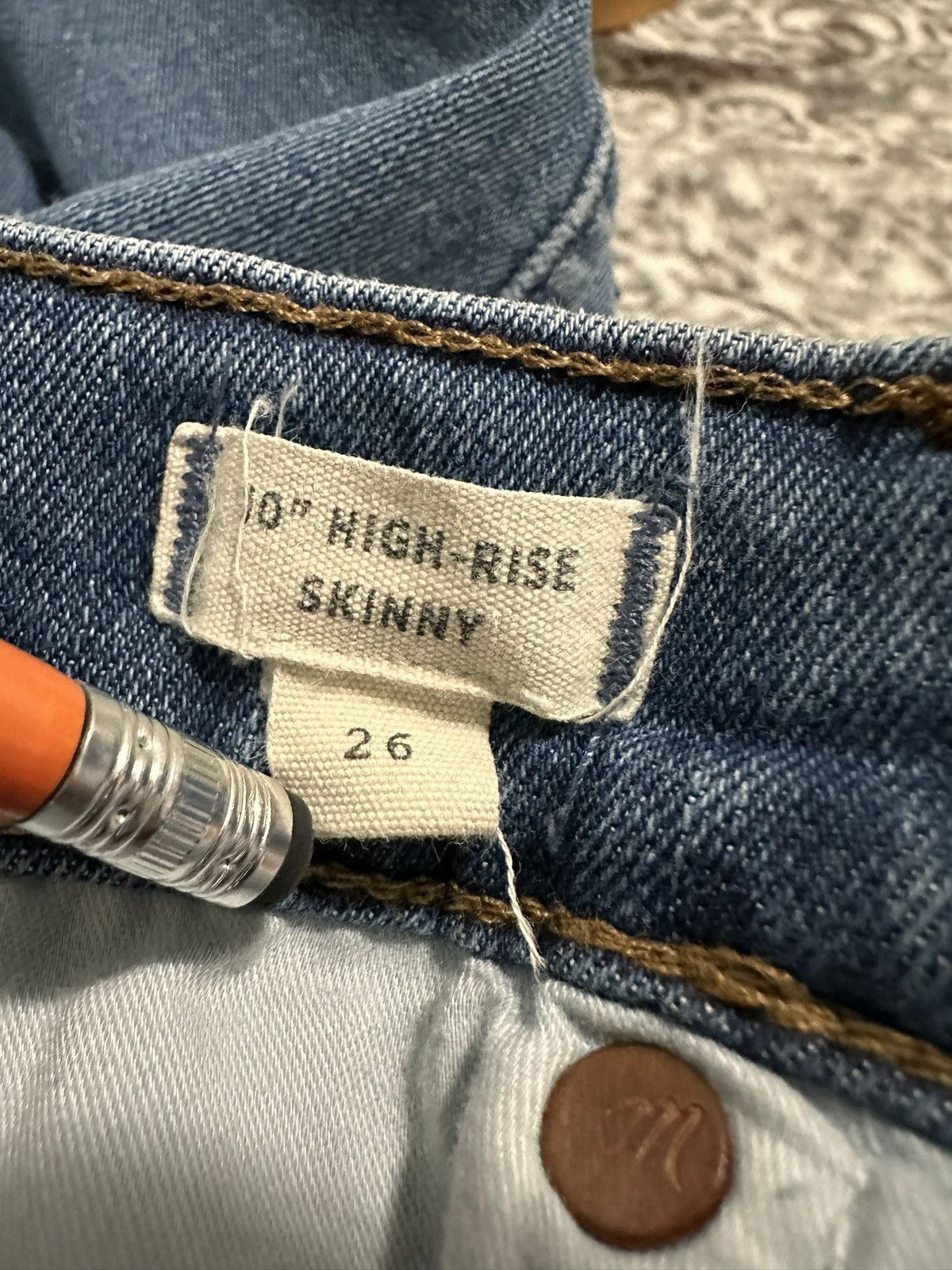 Madewell Madewell Flare Patchwork Jeans Size 26 Size 26" / US 2 / IT 38 - 5 Thumbnail