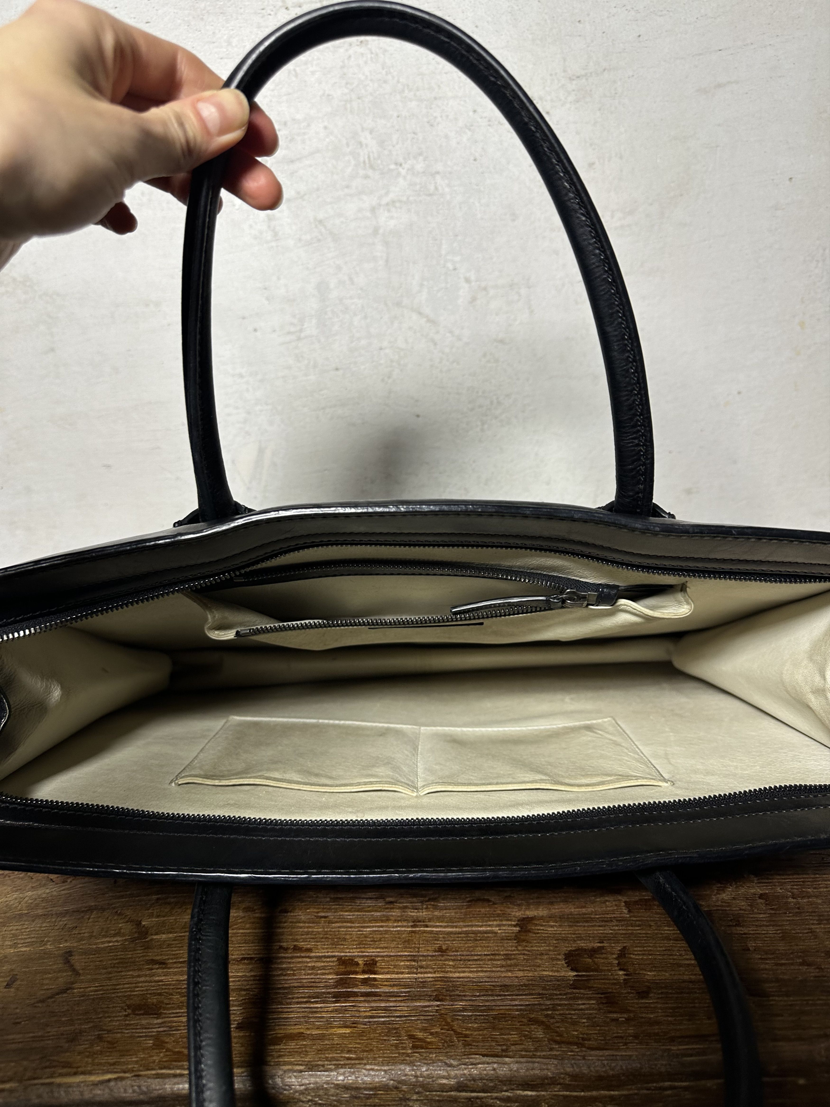 Ann Demeulemeester Ann Demeulemeester Leather Bes Handle Bag Size ONE SIZE - 7 Thumbnail